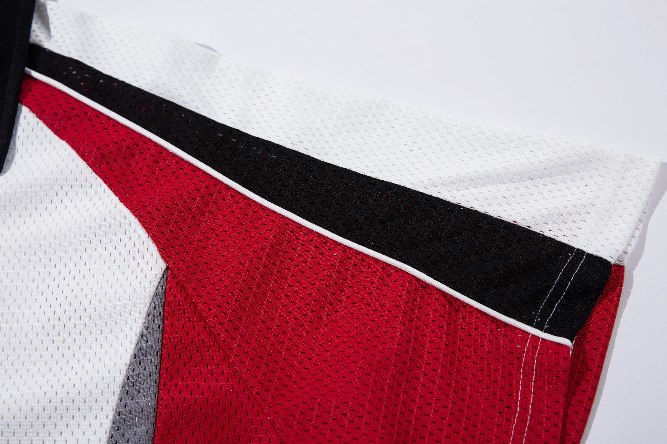 Omirad Smile Moment Patchwork Mesh Polo Jersey