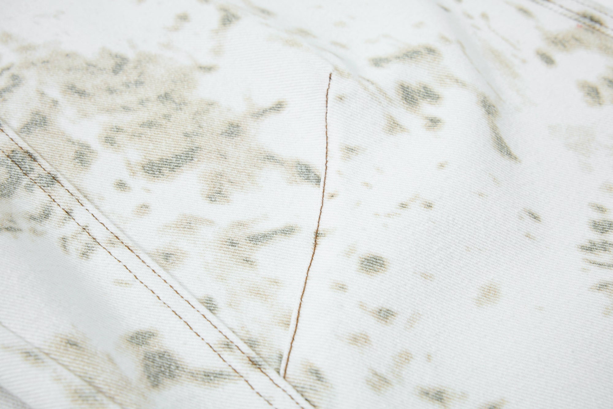 Omirad Vintage Splatter Barrel Jeans | Wide Leg Denim