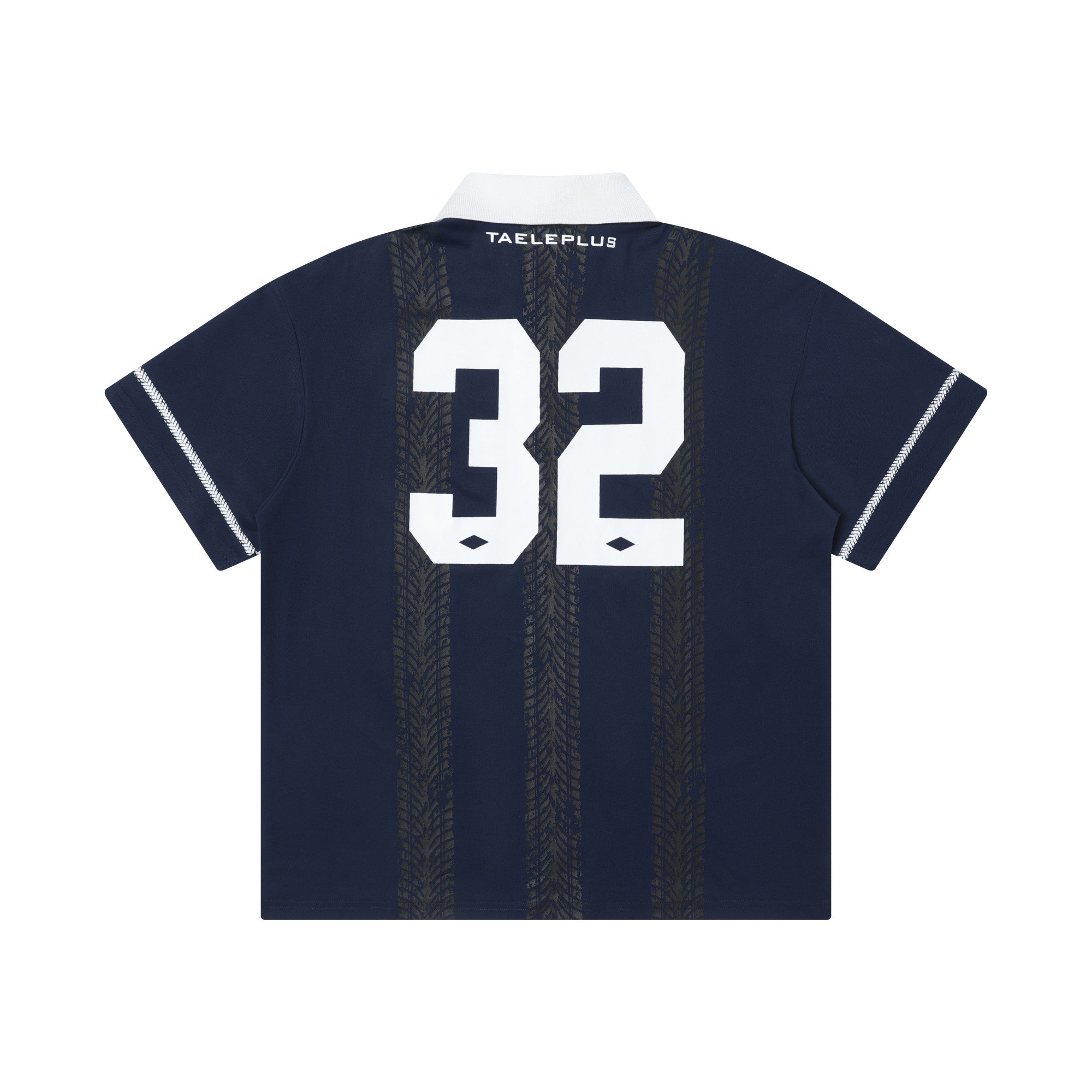 PUSH Graphic Soccer Polo Shirt | Retro Football Streetwear