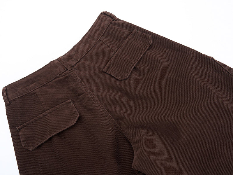 Omirad Corduroy Cargo Wide-Leg Pants | Streetwear Trousers