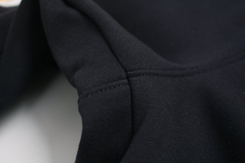 Fleece-Lined Wide-Leg Sweatpants | Distressed Sports Letter Print