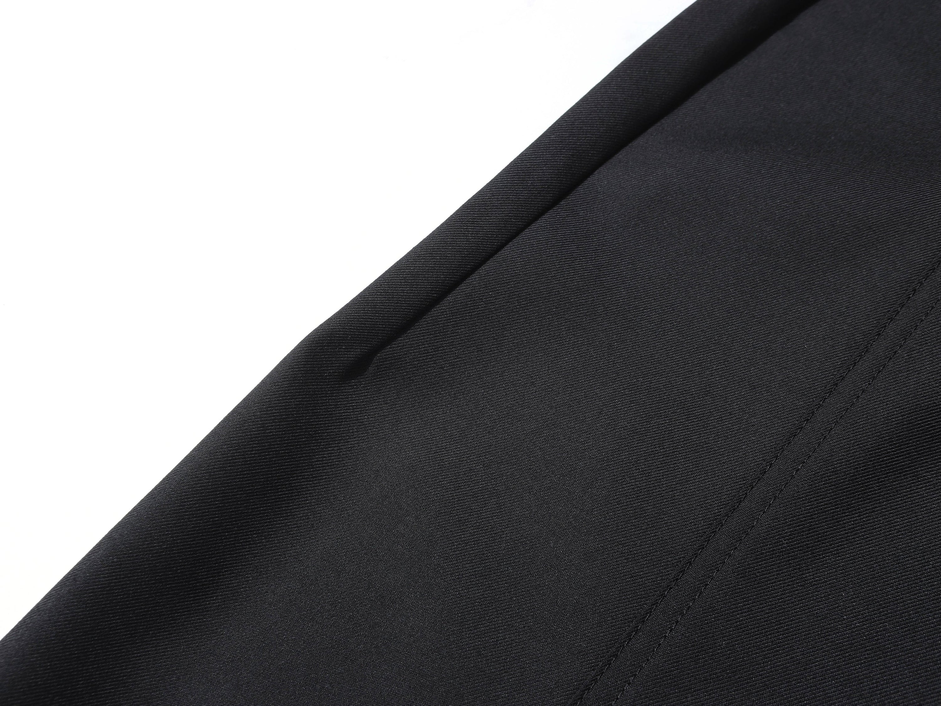 Multi-Button Barrel Wide-Leg Trousers | Sculpted Silhouette