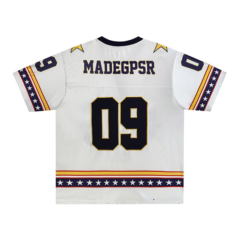 Americana Sportsclub Street Jersey | Varsity Number Graphic