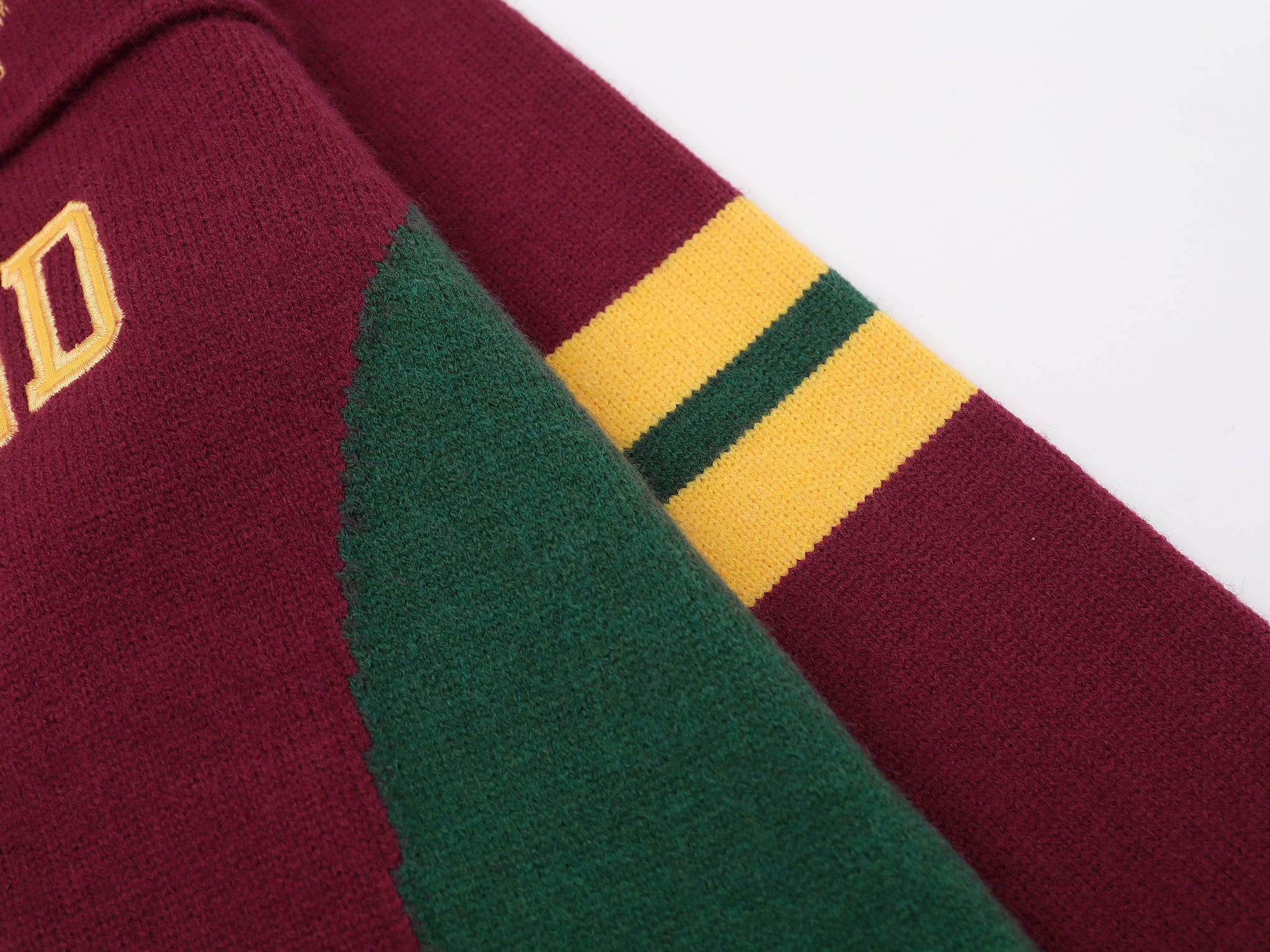 Varsity Number 8 Knit Sweater | Collegiate Color Block