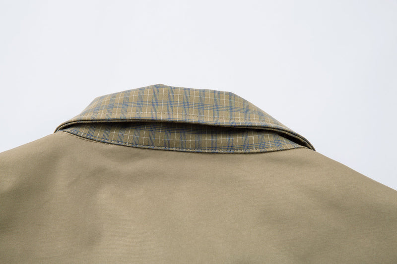 Reversible Check Panel Jacket | Two Looks, One Jacket