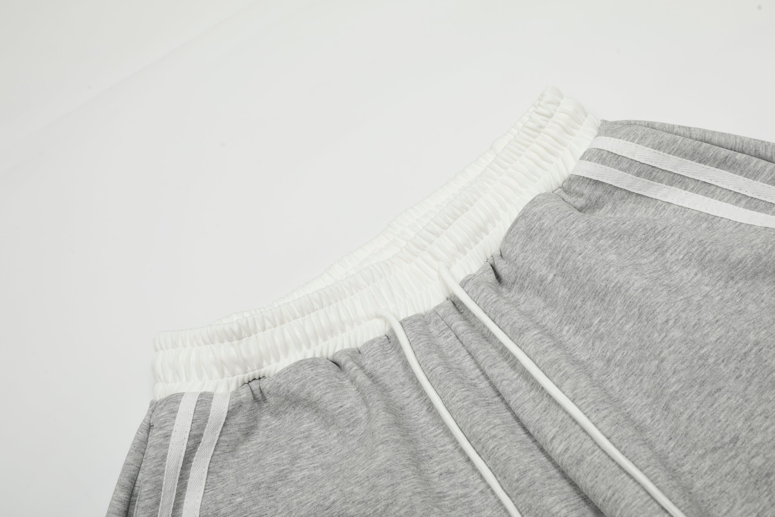 Heart & Daisy Chenille Patch Wide-Leg Track Pants