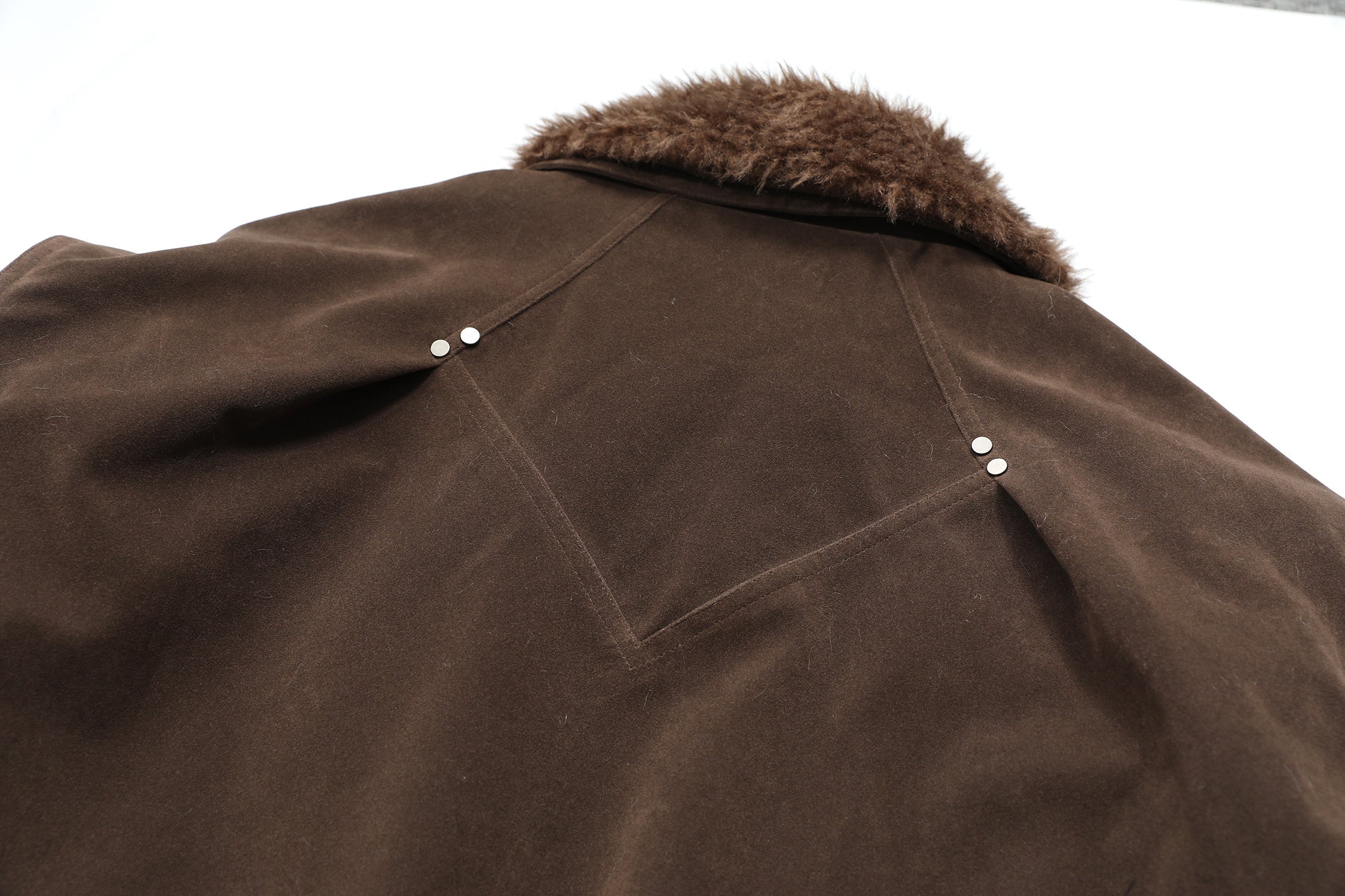 Faux-Fur Collar Vintage Bomber Jacket | Retro Aviator Style
