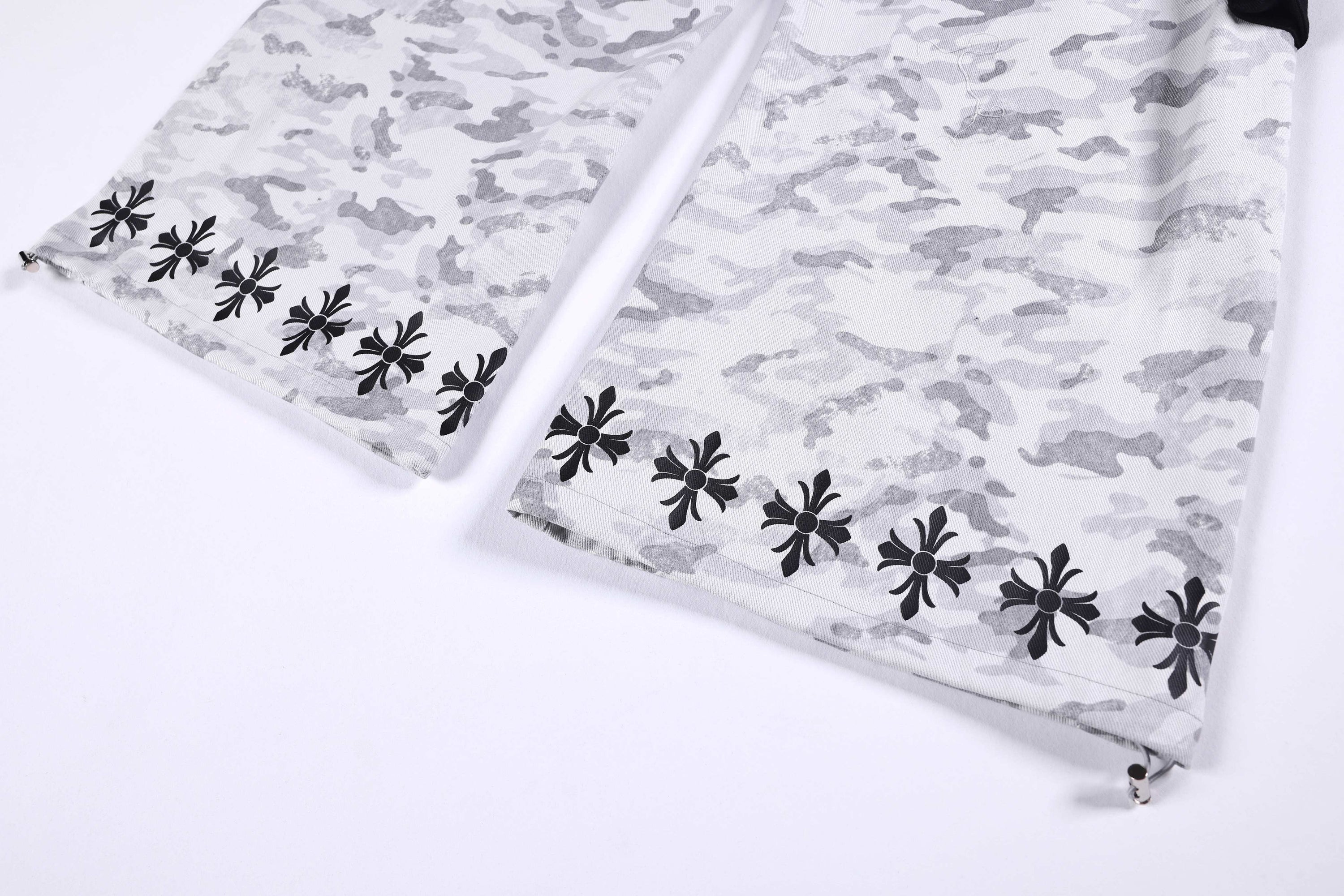 Omirad Camo Graphic Cargo Pants | Wide-Leg Streetwear