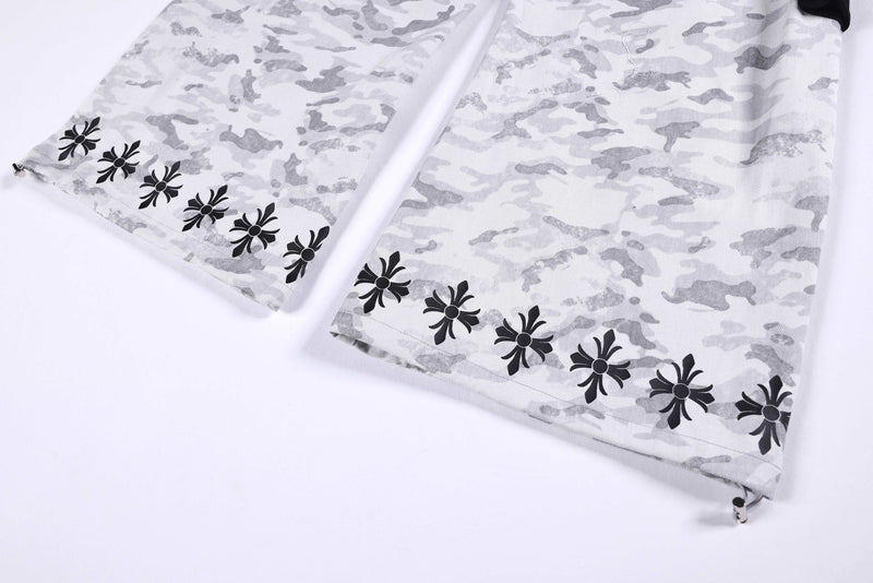 Omirad Camo Graphic Cargo Pants | Wide-Leg Streetwear