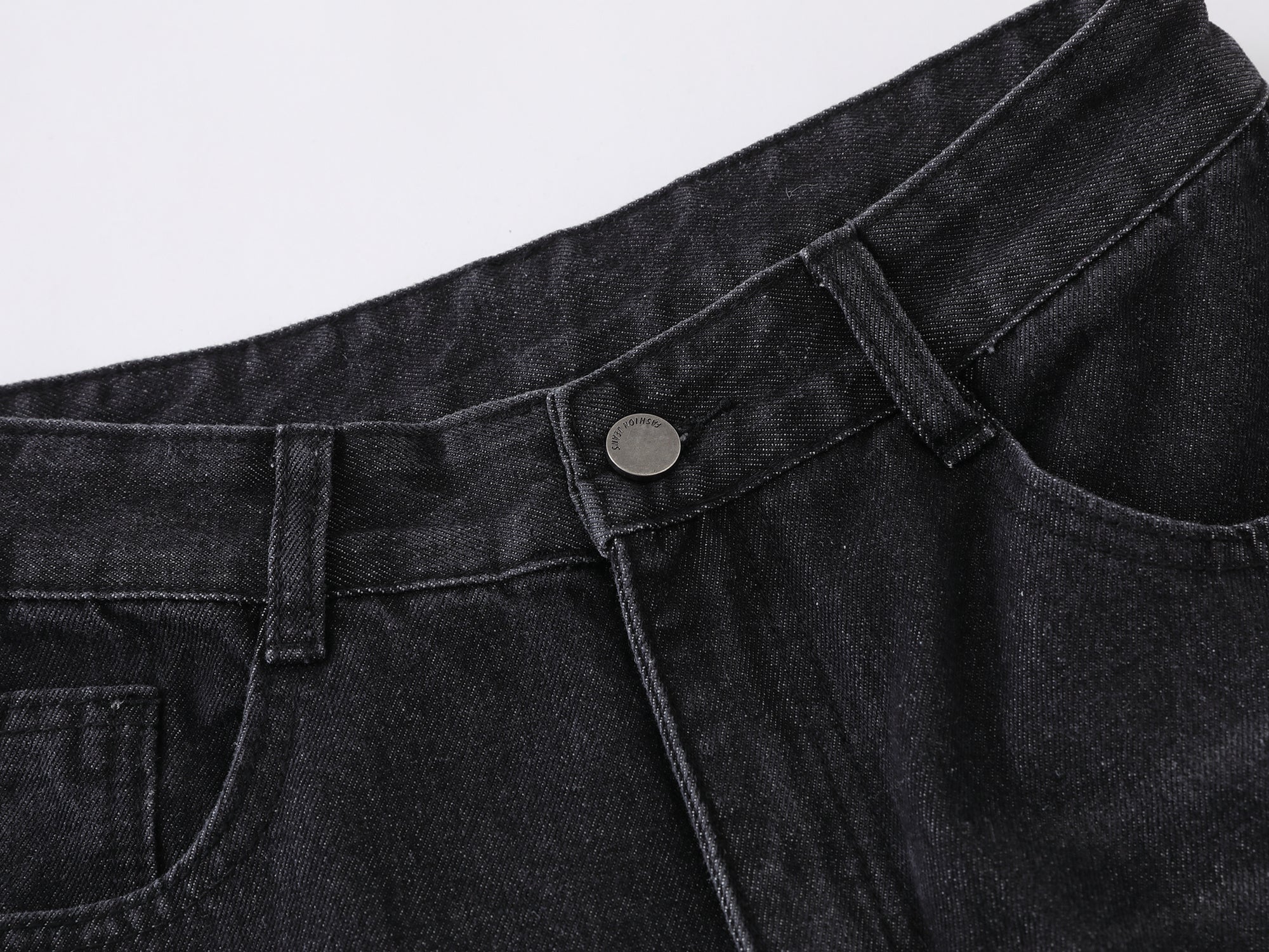 Star Patch Wide-Leg Denim Jeans | Y2K Street Style