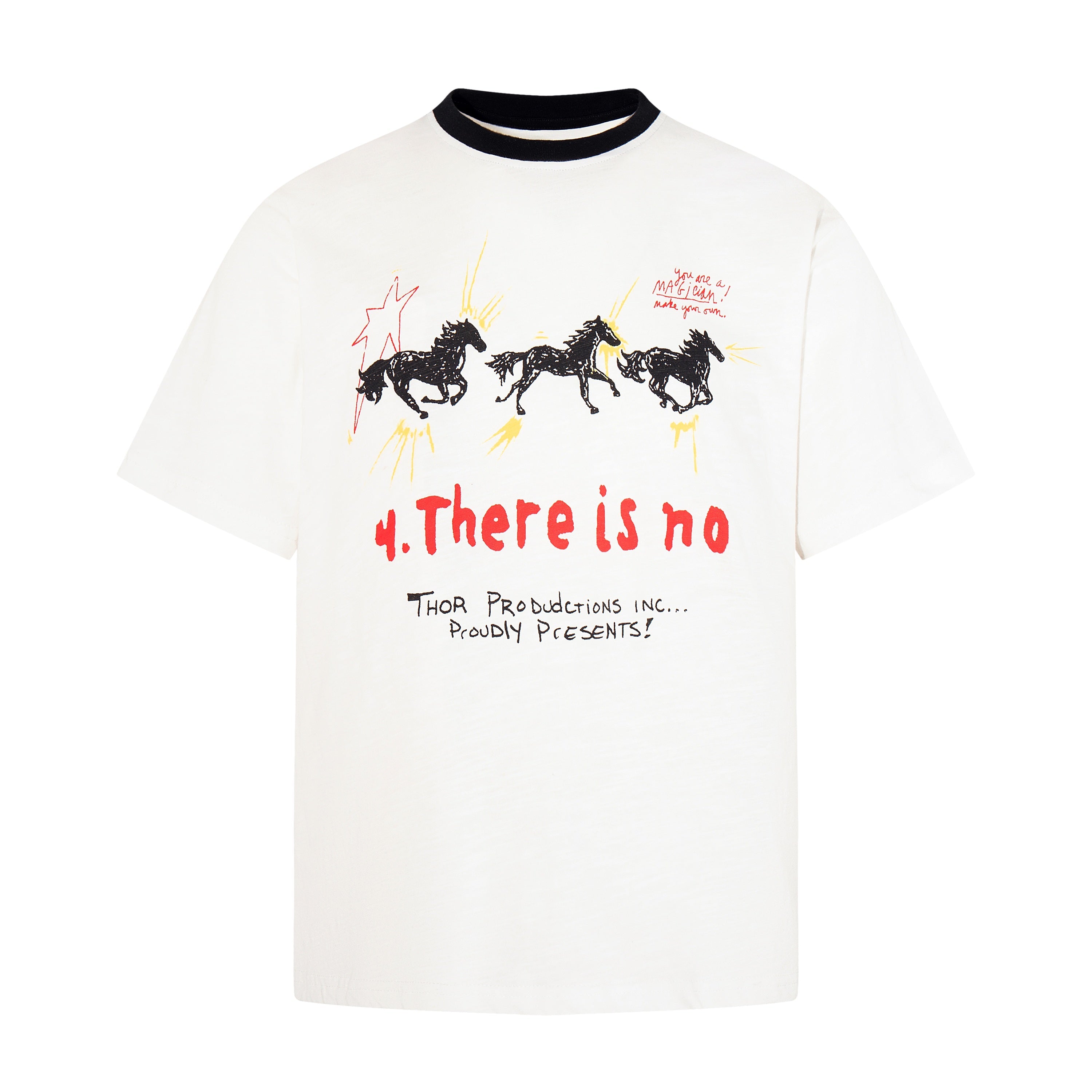 Number (N)ine Horses Graphic T-Shirt | Art Streetwear Tee