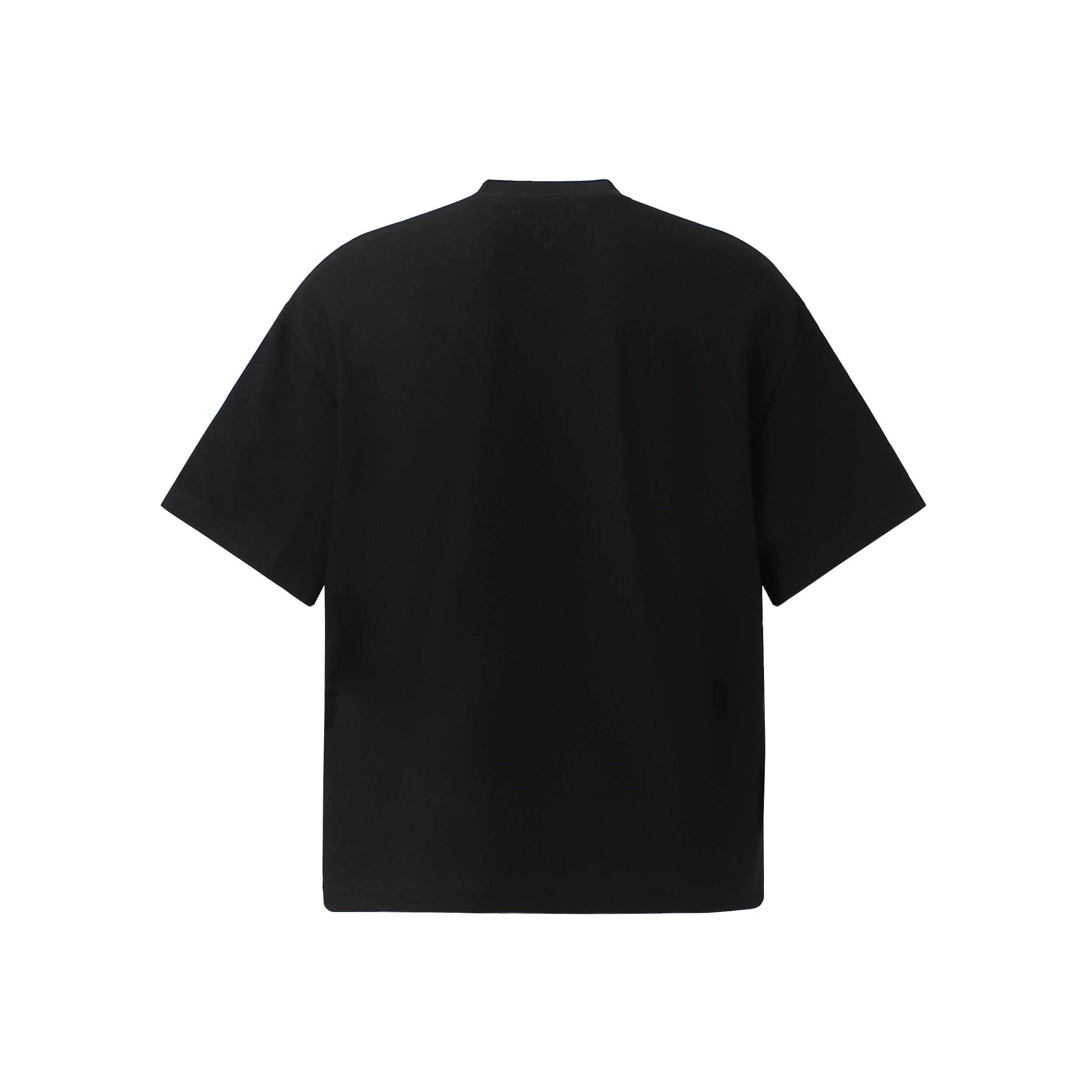 Vintage Newspaper Graphic Waffle Tee | Retro Streetwear