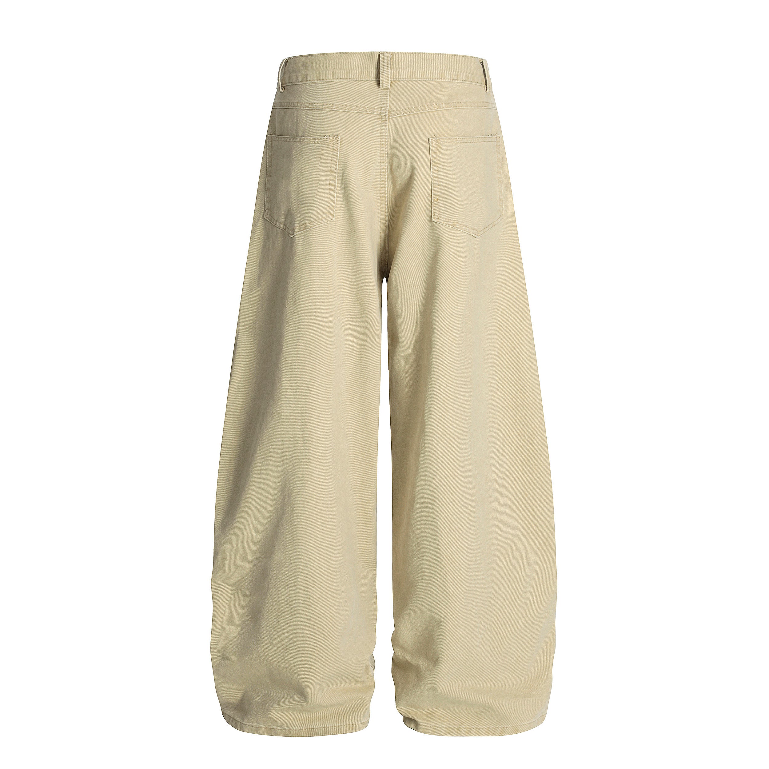 Sea Shell Embroidered Wide-Leg Cargo Pants | Coastal Streetwear