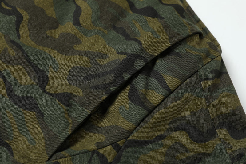 Omirad Camo Fur-Lined Jacket | Military Streetwear