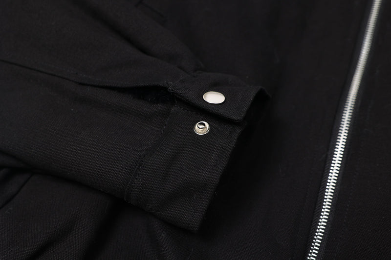 Men's High-Neck Utility Zip Jacket | Streetwear Bomber