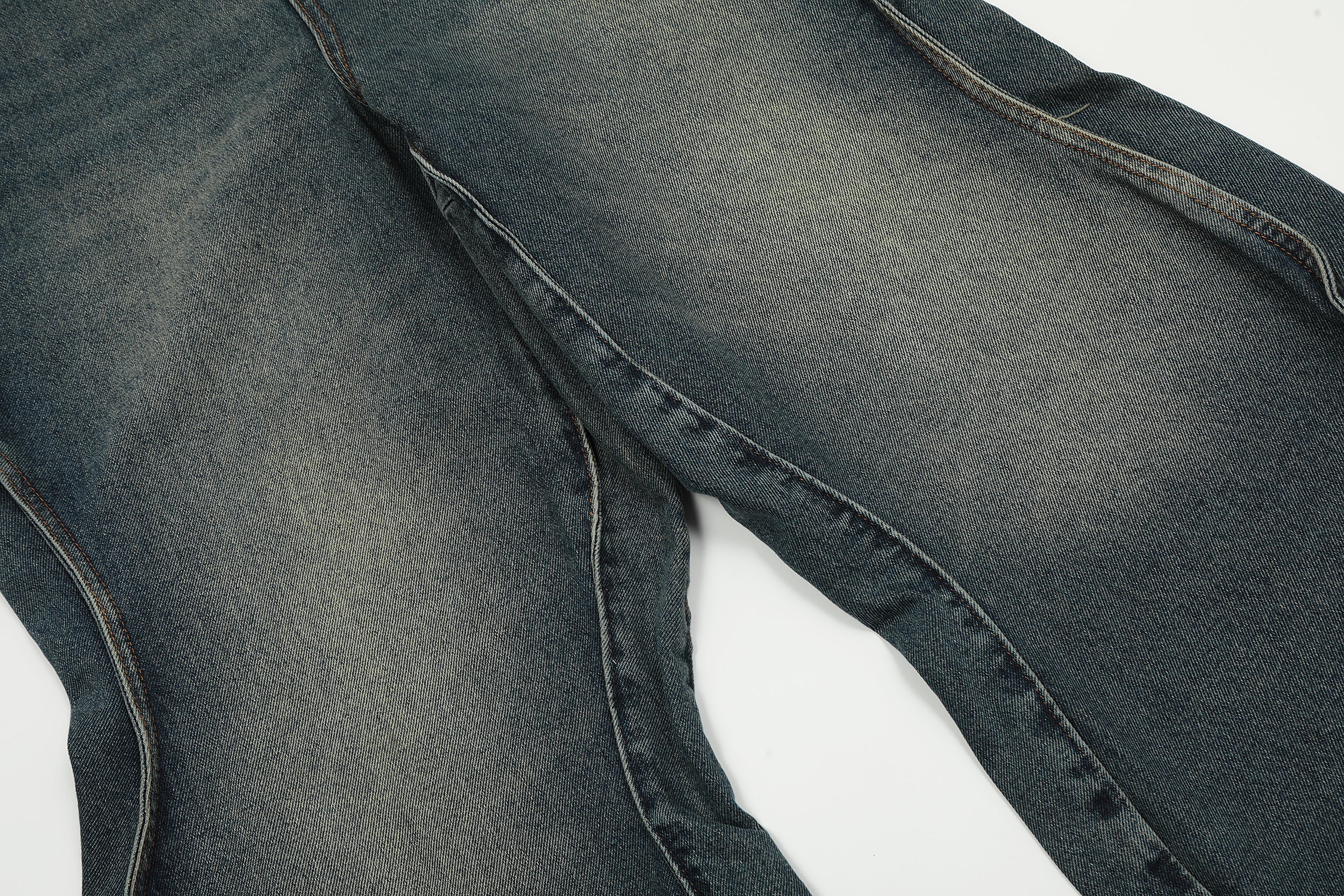 Omirad Classic Fade Wide-Leg Jeans | Vintage Wash Denim