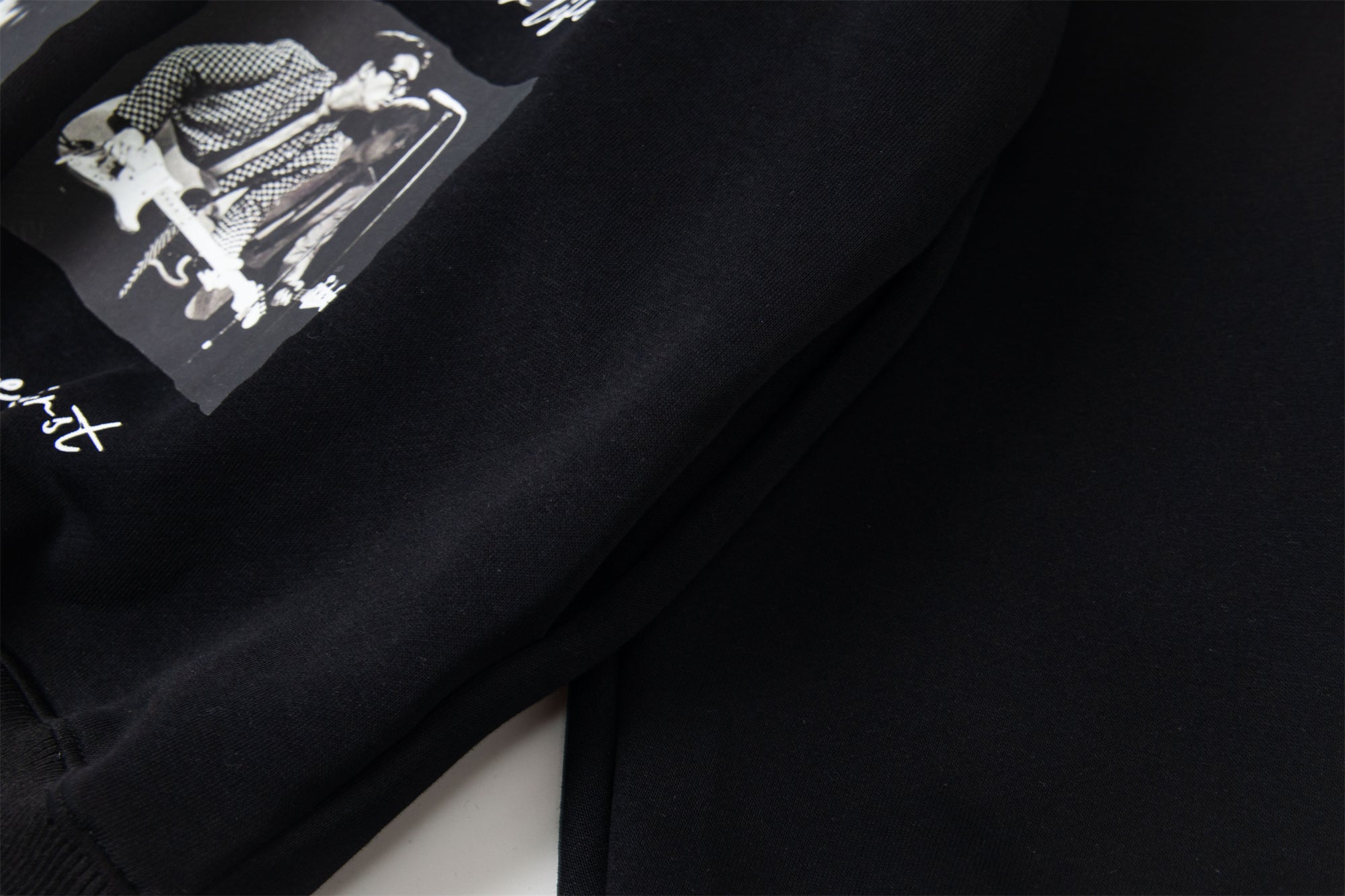 Omirad Make No Choice Dark Collage Graphic Hoodie | SEAKOFF