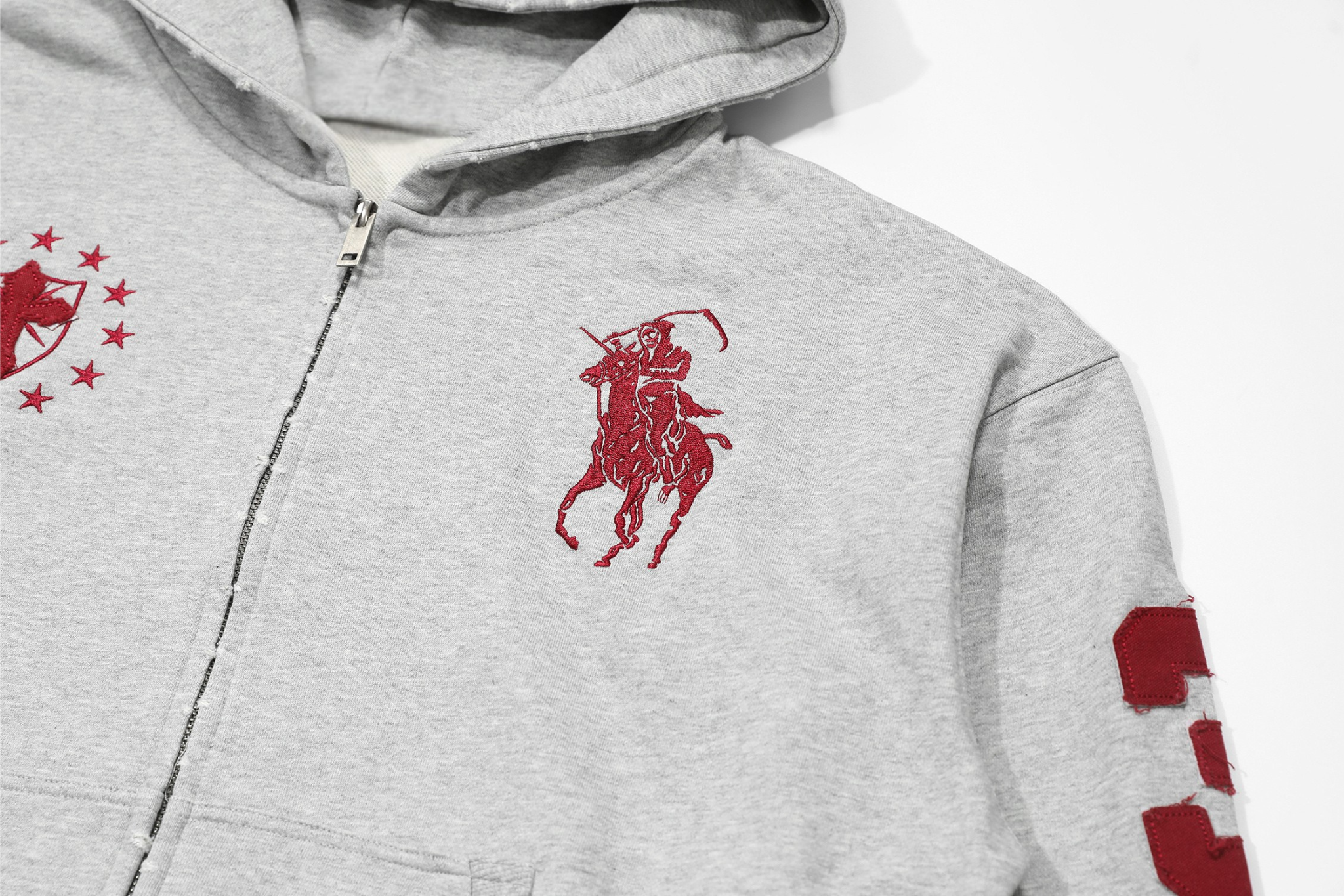 Omirad Heritage Crest Zip Hoodie | 100% Cotton Streetwear
