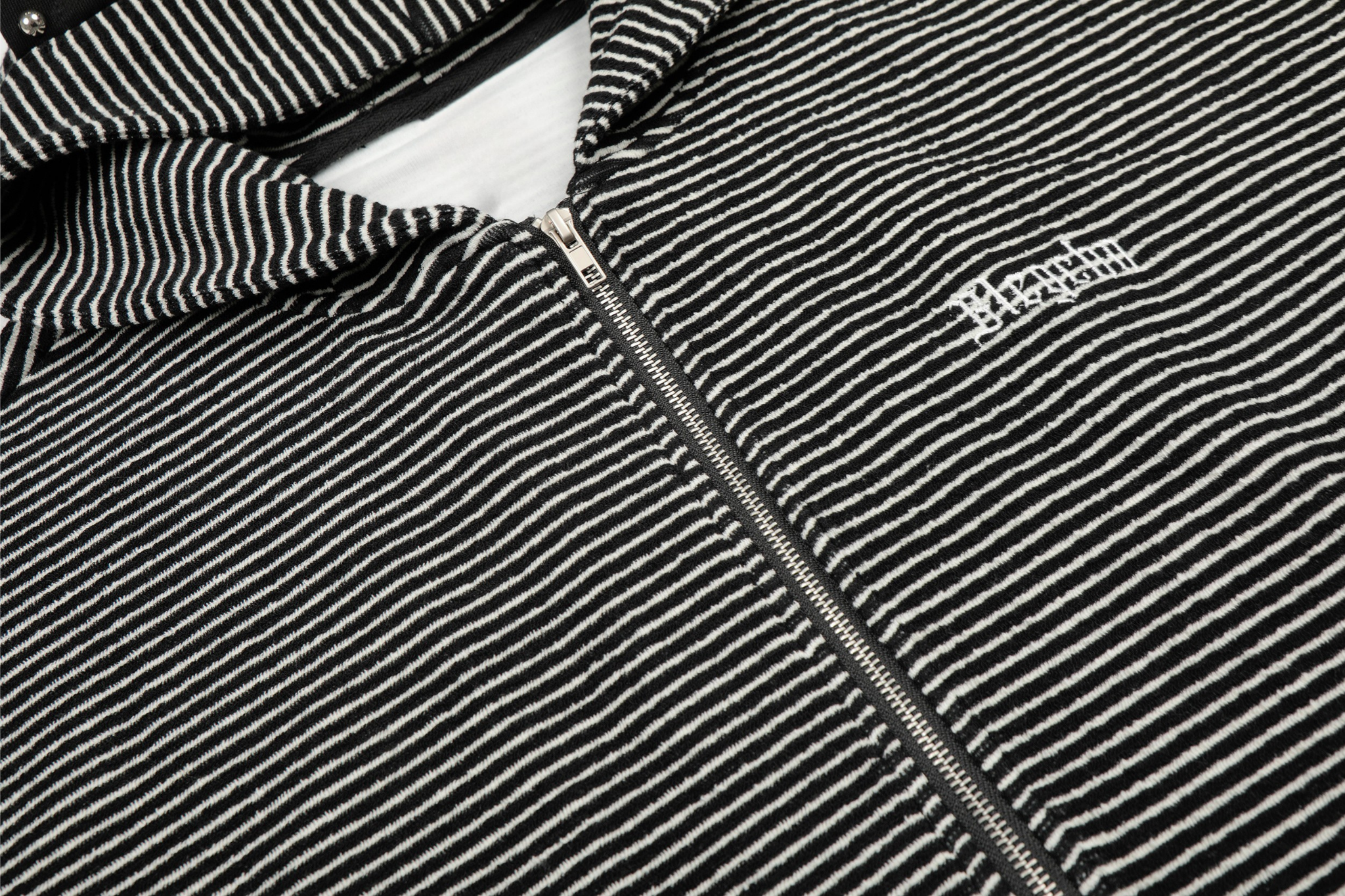 Omirad Striped Zip Hoodie | 100% Cotton Streetwear Hoodie