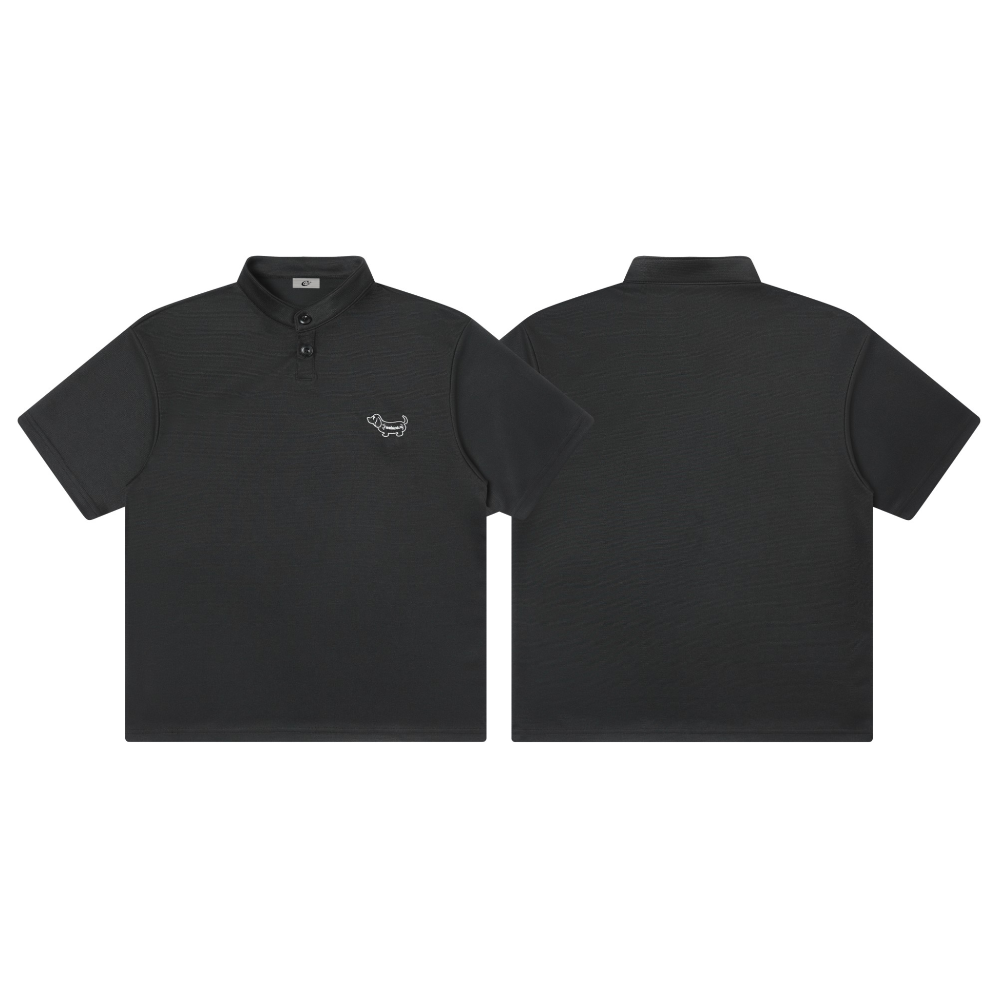Omirad Minimal Embroidered Polo Shirt | Streetwear Everyday