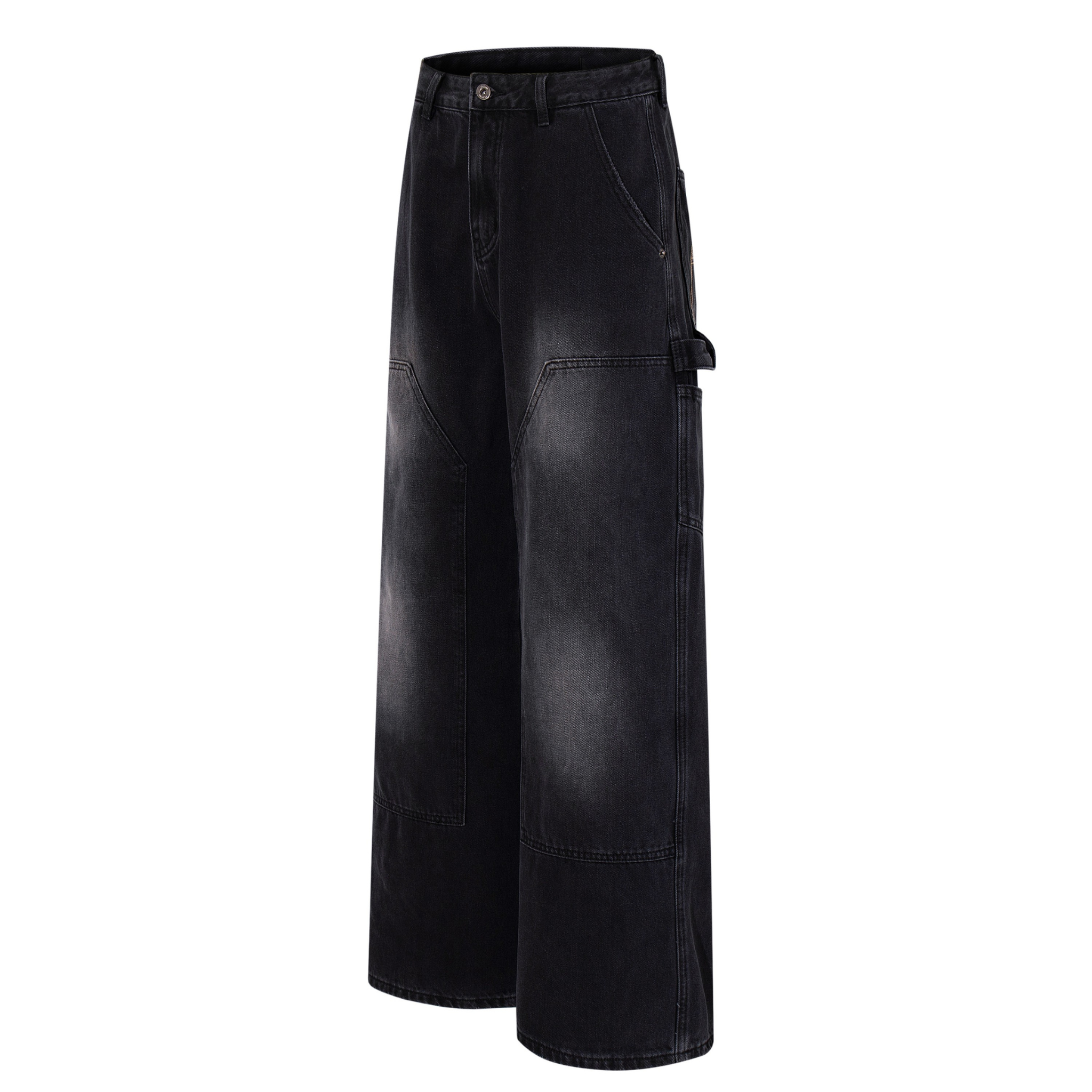 Omirad Gradient Washed Wide-Leg Carpenter Jeans