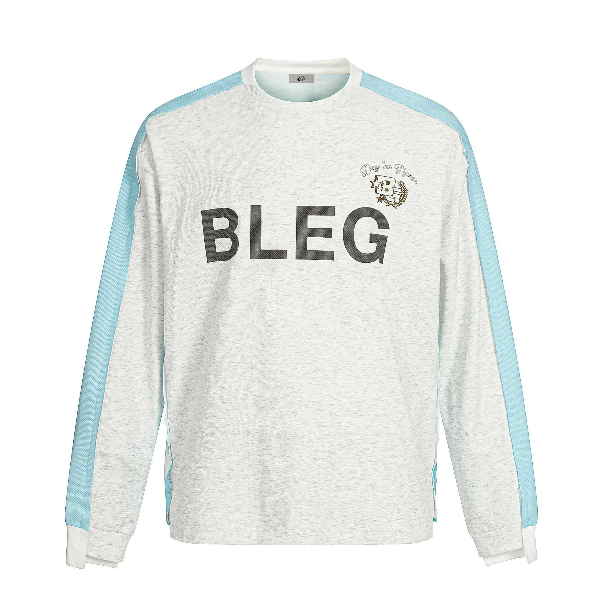 BLEG Color-Block Long Sleeve Tee | Retro Athletic Streetwear