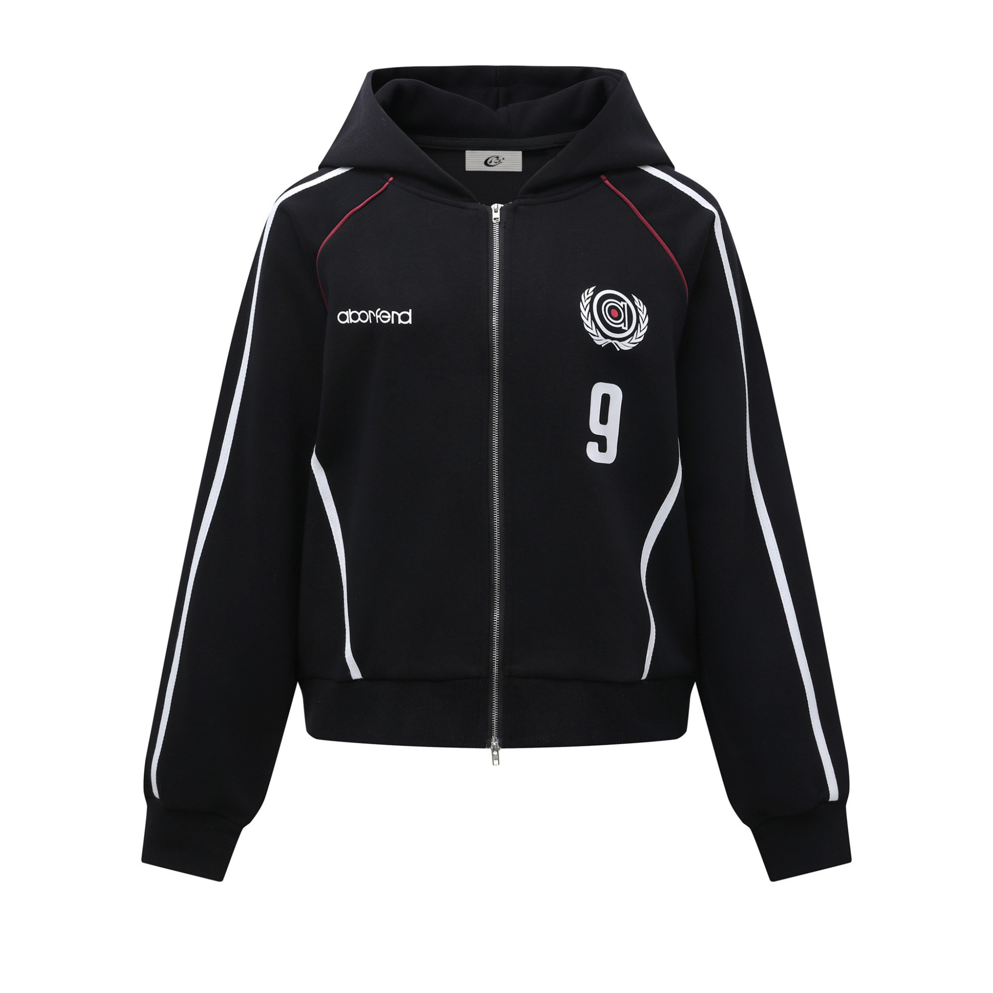Omirad Retro Track Zip Hoodie | Streetwear Athletic Hoodie