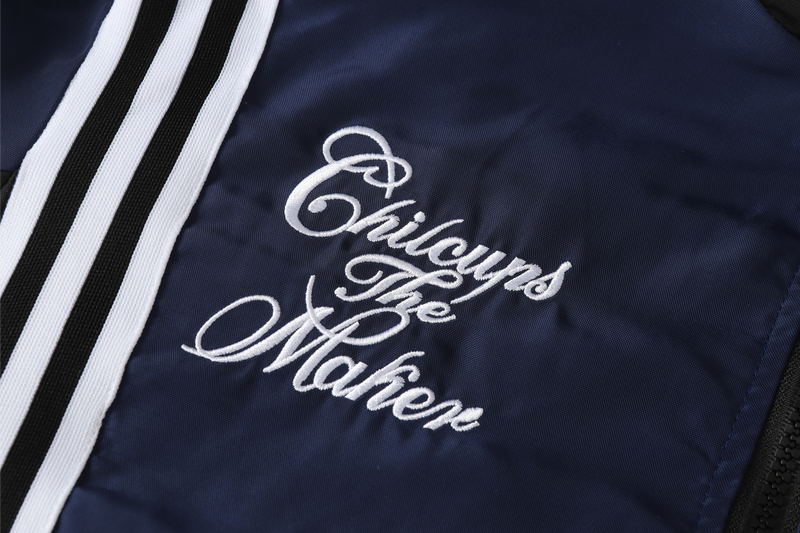 Chilcups The Maker Collegiate Track Zip Jacket | Varsity Streetwear