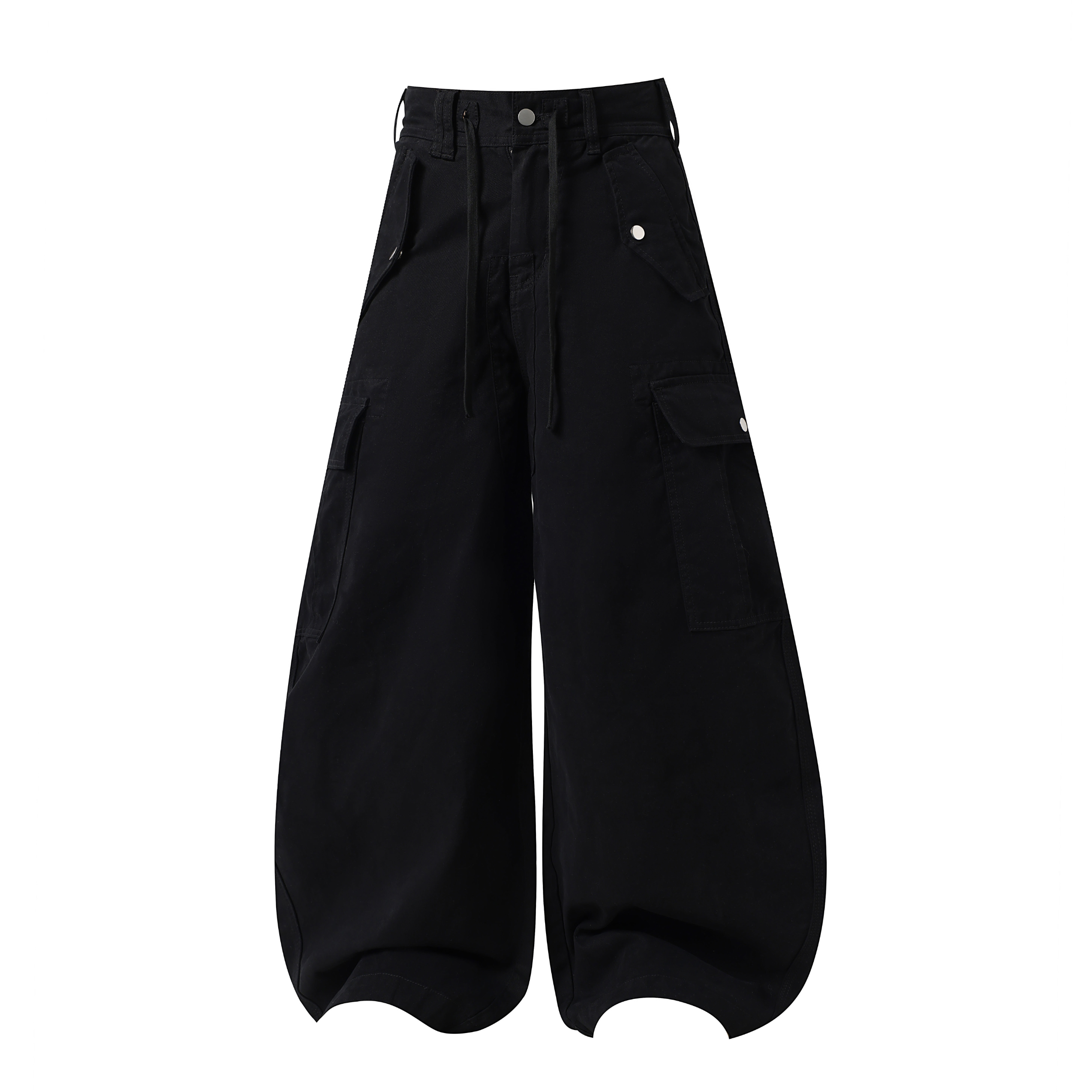 Omirad Utility Cargo Barrel Pants | Wide Leg Streetwear