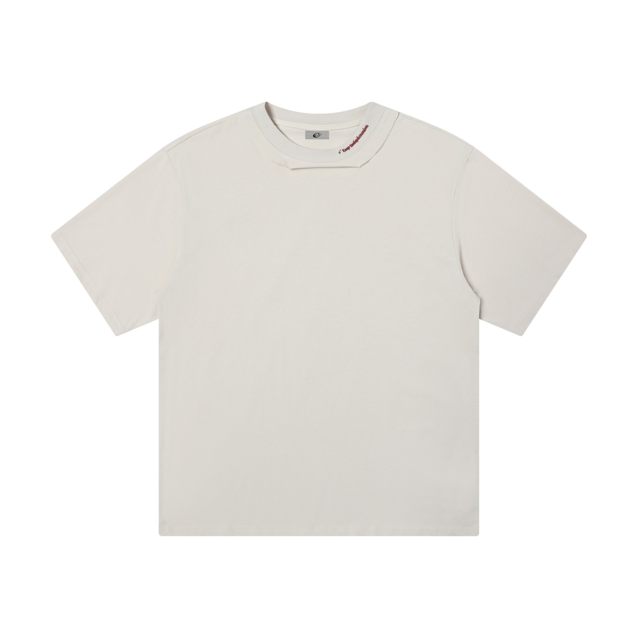 Omirad Deconstructed Collar Tee | Minimalist Streetwear
