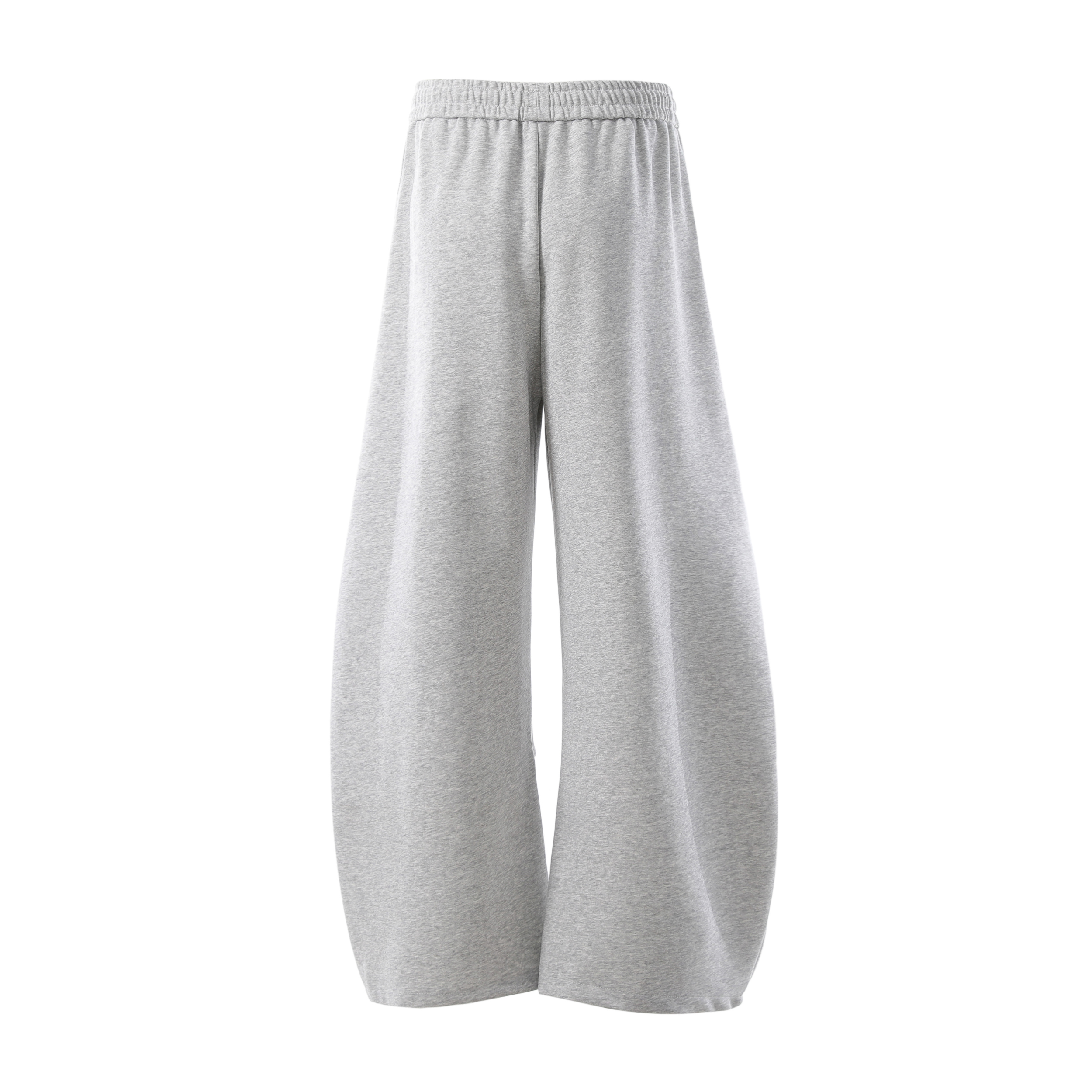 Sculpted Wide-Leg Sweatpants | Balloon Silhouette Streetwear