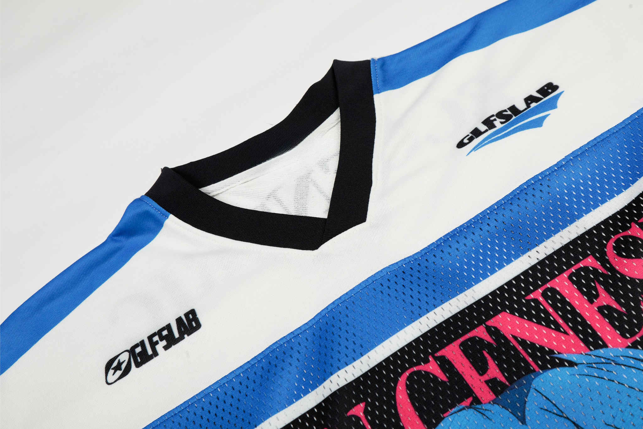 Neon Genesis Evangelion Anime Graphic Mesh Football Jersey