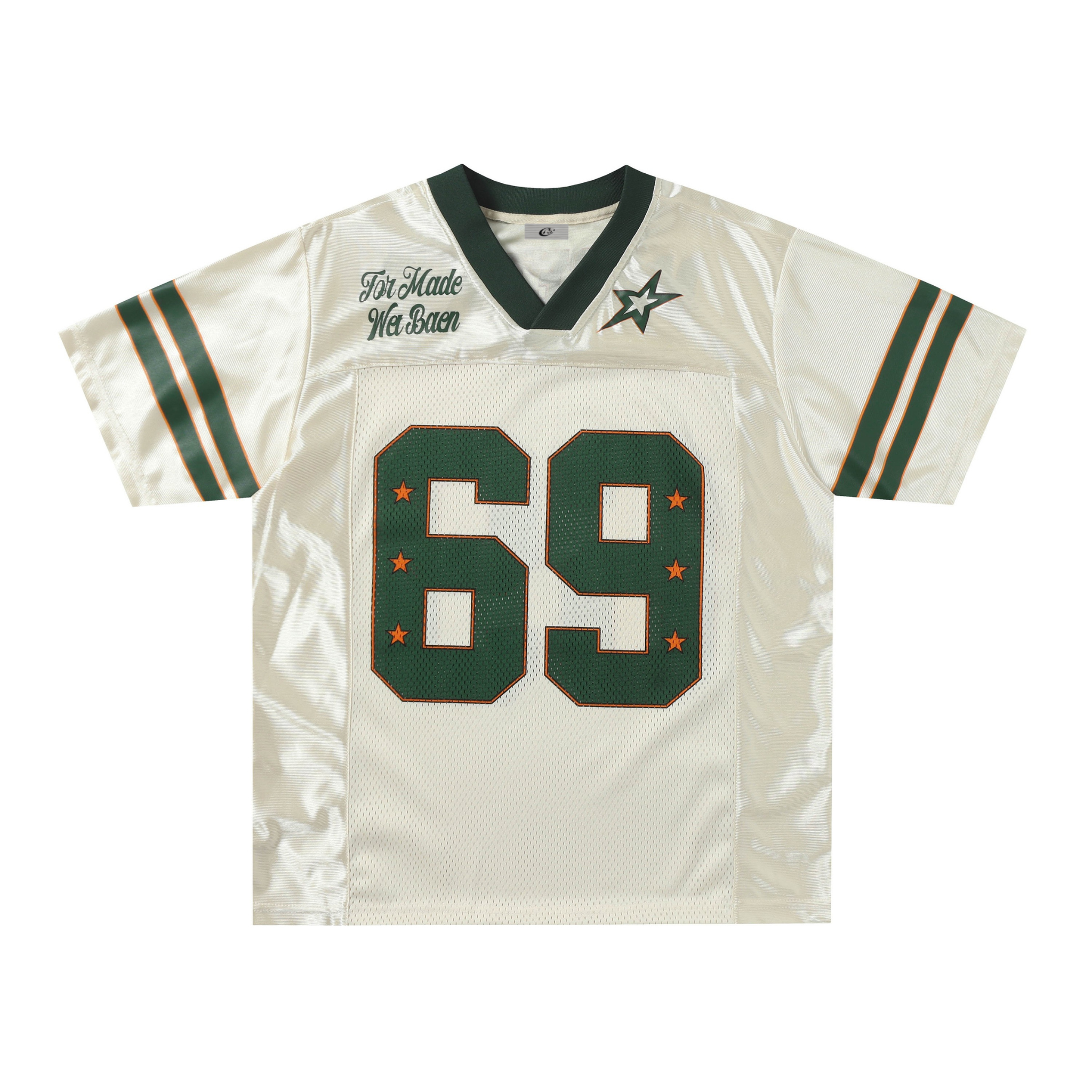 Omirad Retro Football Jersey Tee | Number 69 Varsity Streetwear