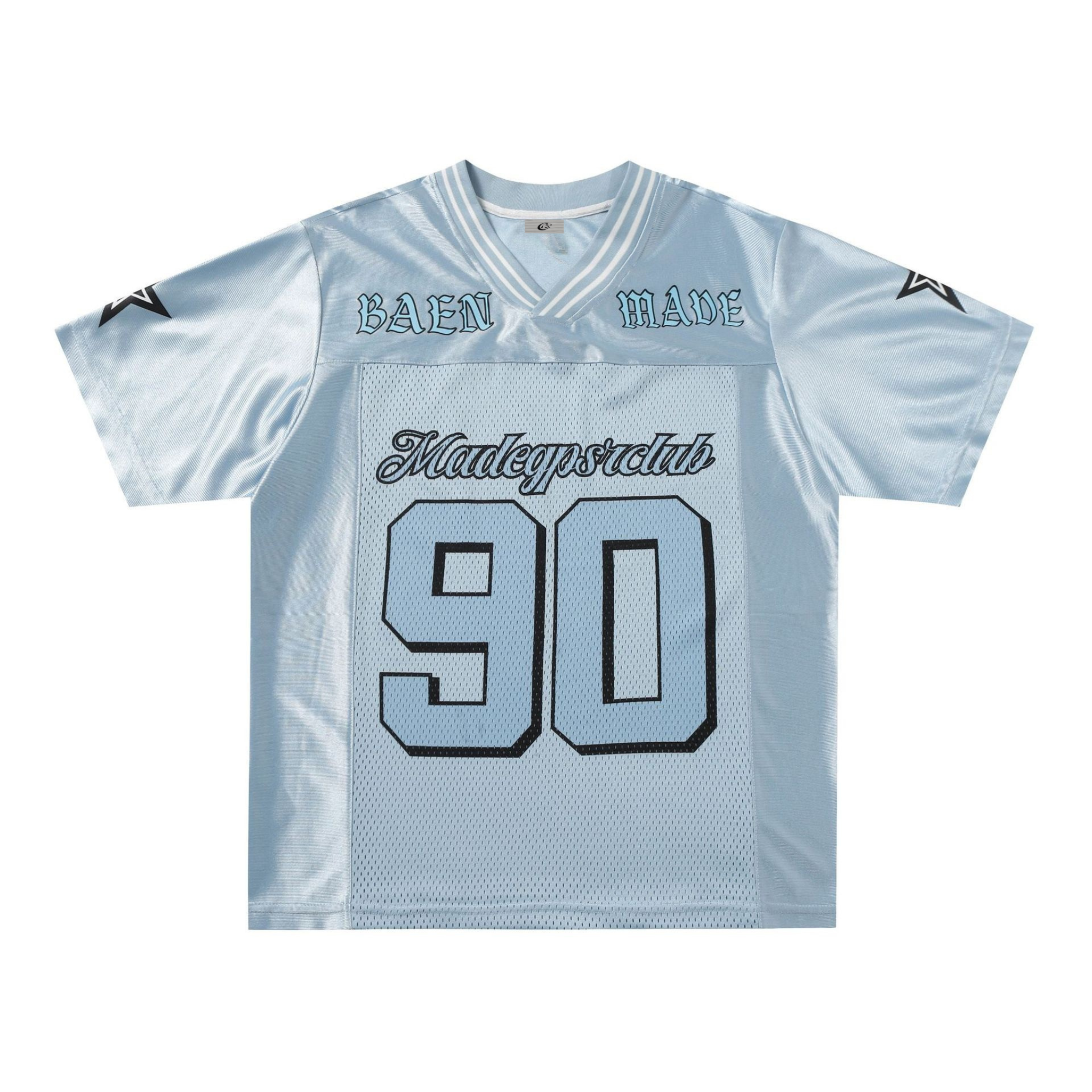Premium Mesh Varsity Jersey Tee | Streetwear Football Shirt
