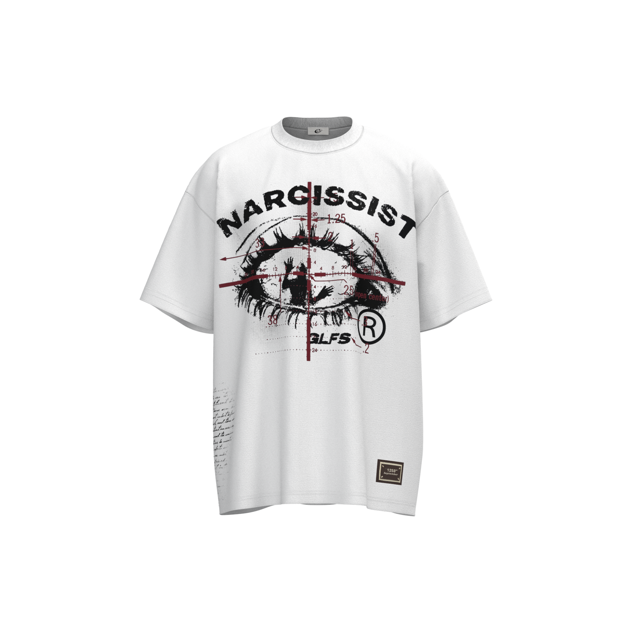 Omirad Narcissist Eye Graphic Tee | Streetwear Cotton T-Shirt