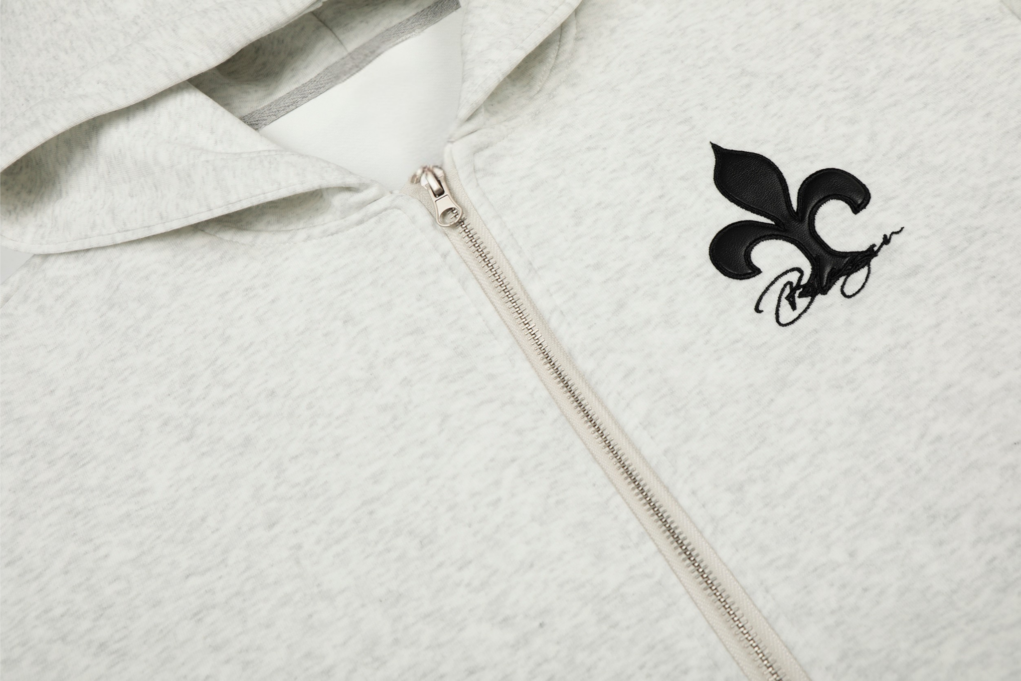 Cross Emblem Zip-Up Hoodie | Streetwear Graphic Hoodie