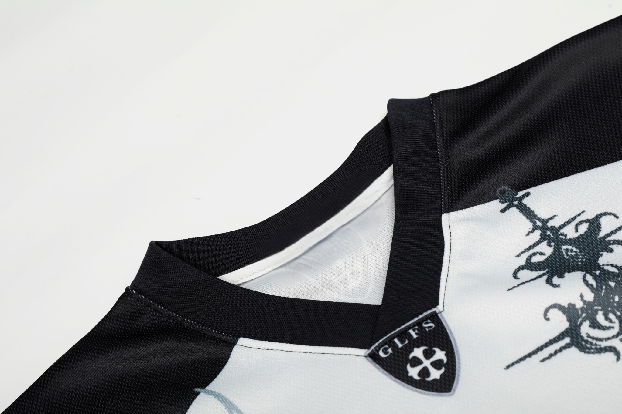Gothic Blade Mesh Jersey | Dark Art Streetwear Football Jersey