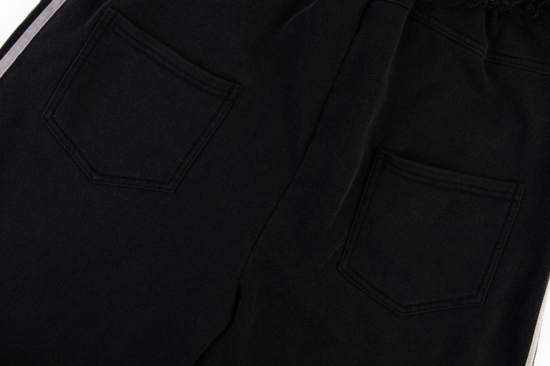 Script Graffiti Wide-Leg Sweatpants | Streetwear Joggers