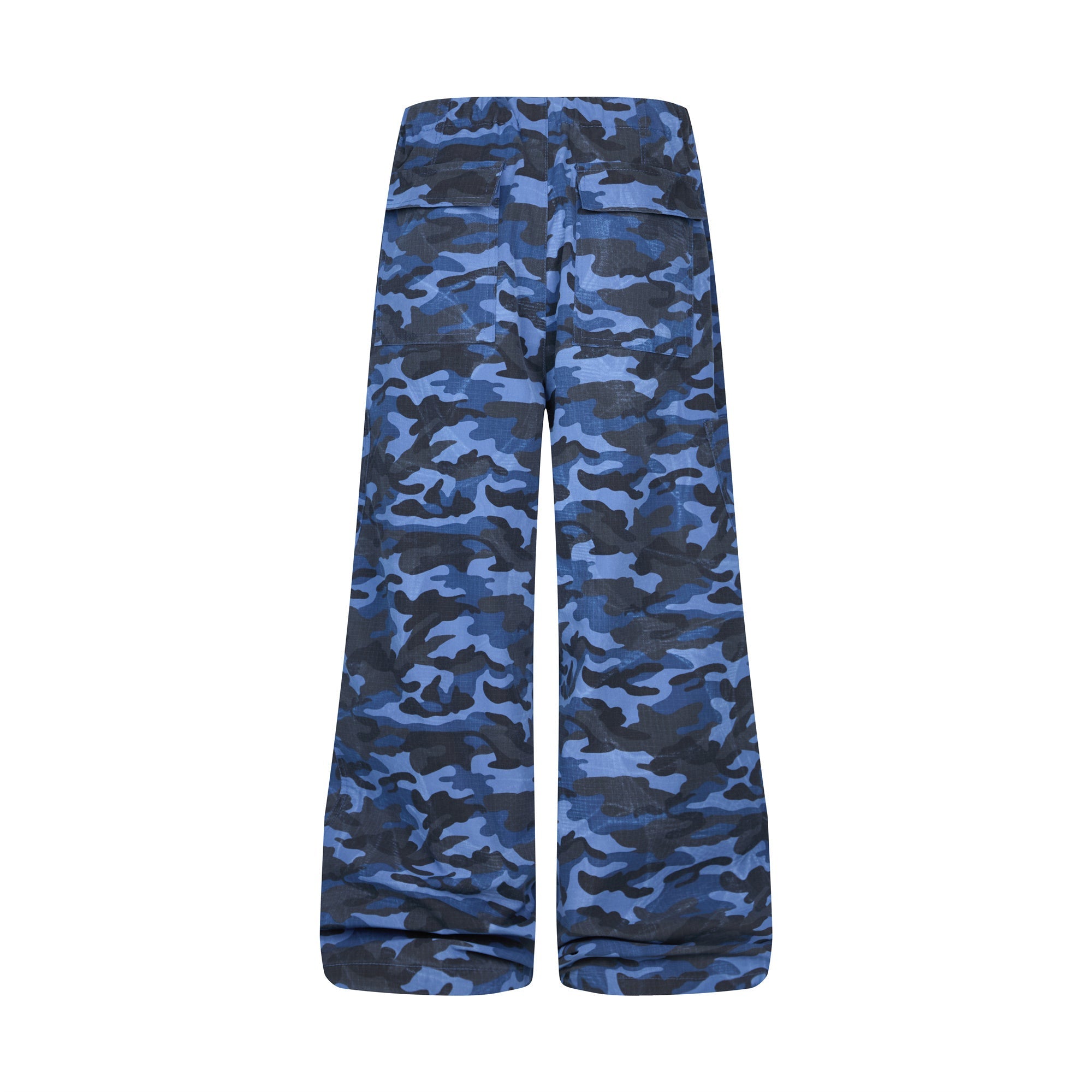 Omirad Purple Camo Wide-Leg Cargo Pants | SEAKOFF