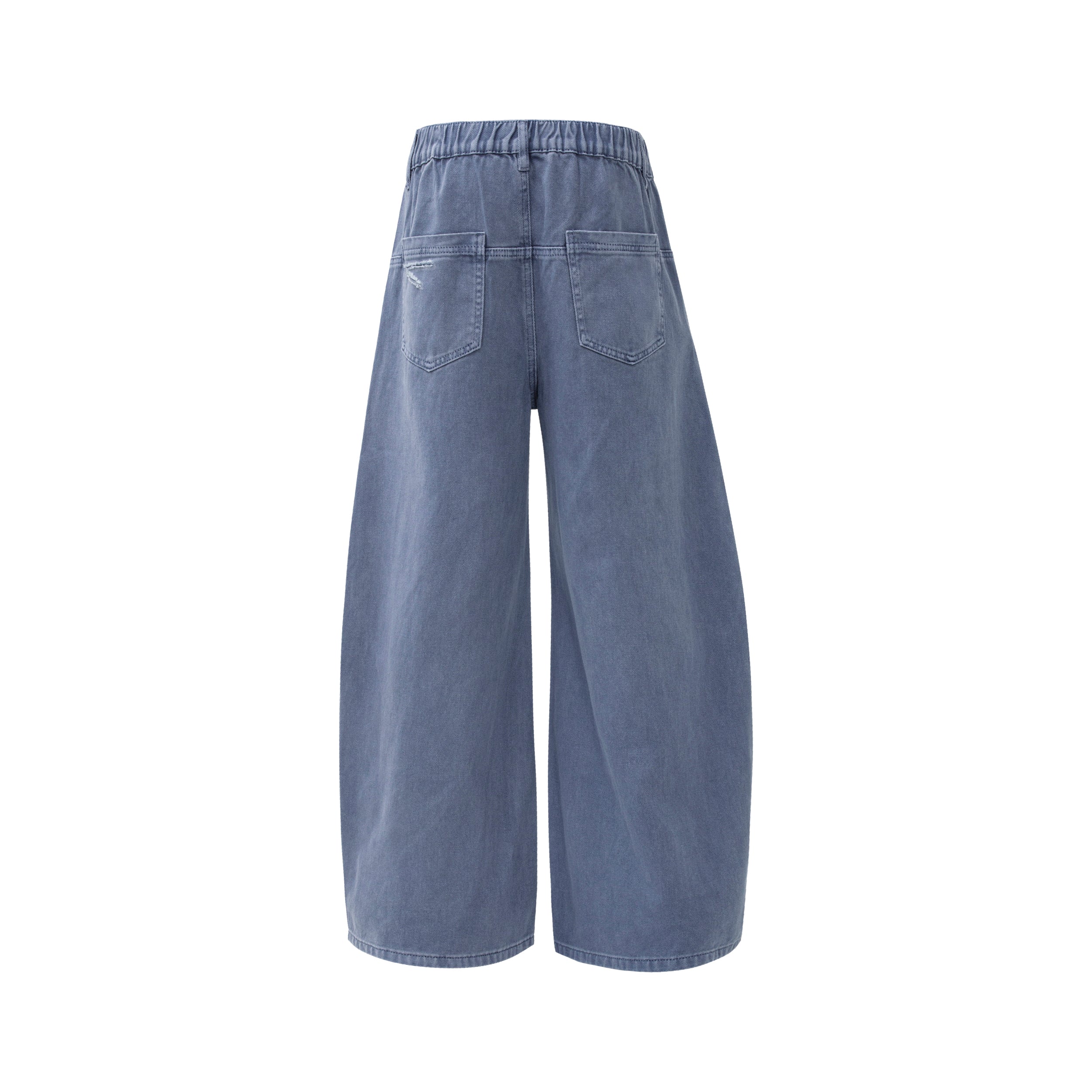 Omirad Distressed Utility Wide Leg Jeans | Baggy Denim
