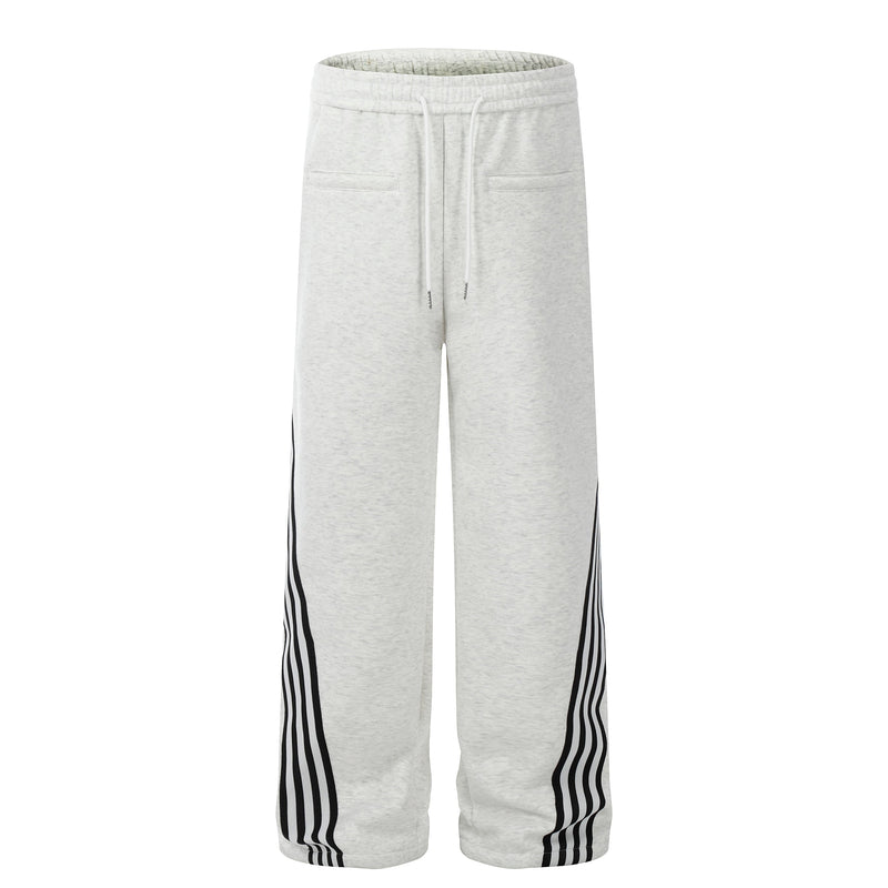 Omirad Gradient Stripe Wide-Leg Sweatpants | Men's Fleece