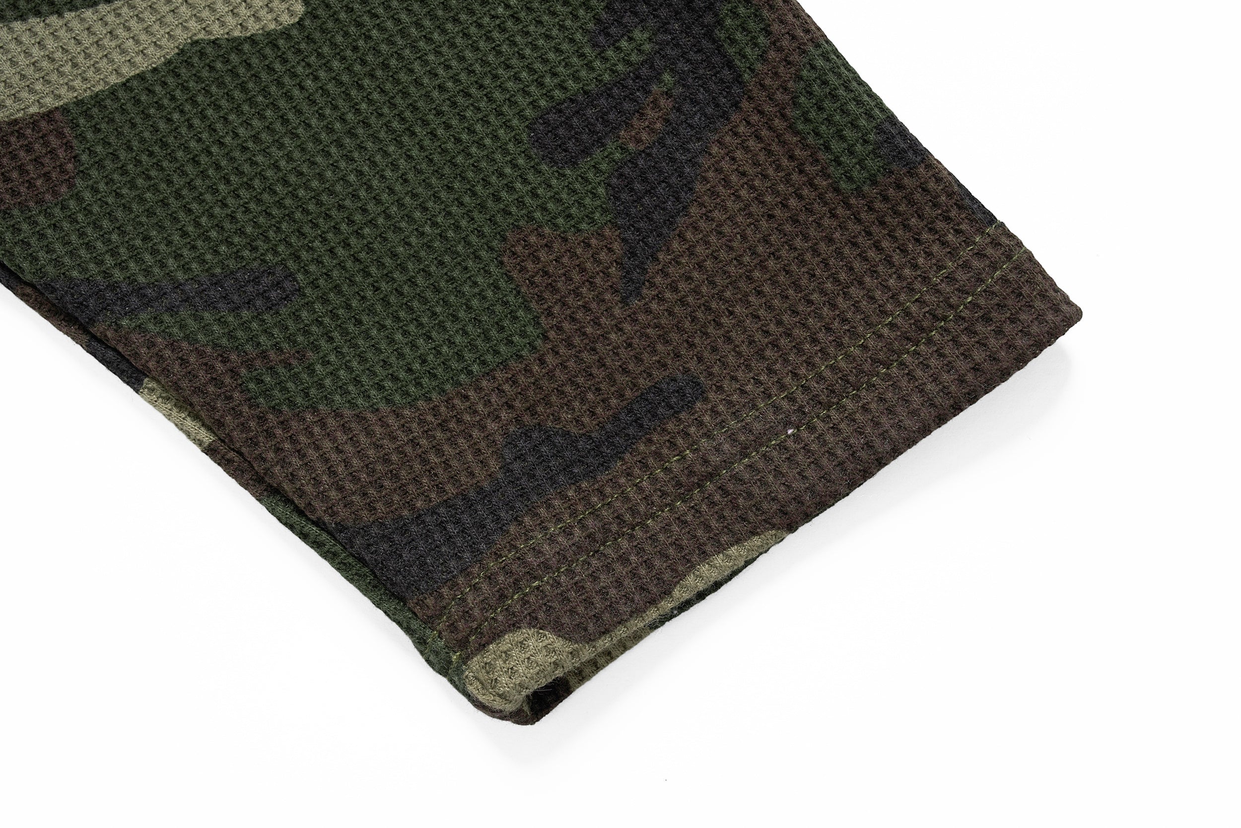 Camo Text Graphic Long Sleeve Sweatshirt | Streetwear