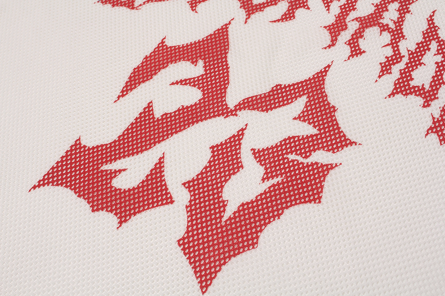 Flame Sigil Oversized Mesh Jersey | Street Athletic Tee