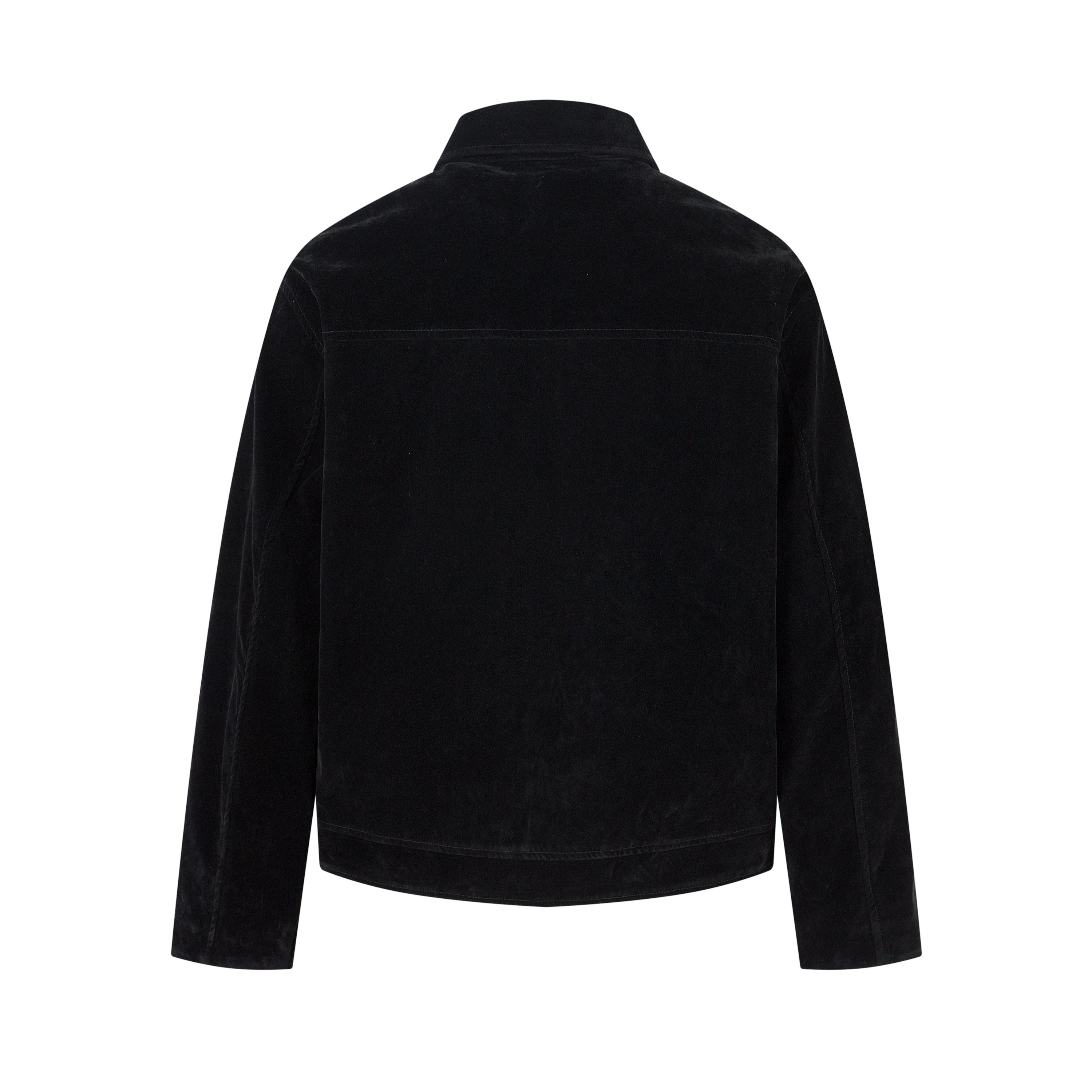 Suede-Texture Metal Clasp Jacket | Vintage Street Style