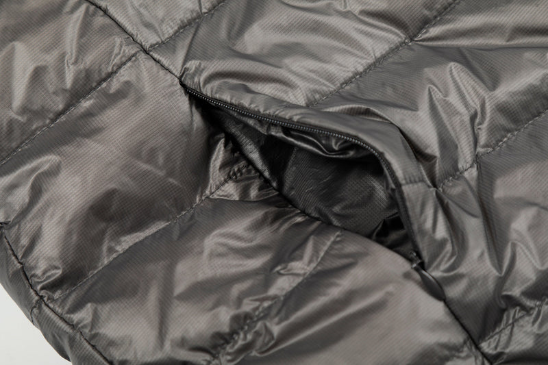 Omirad Lightweight Nylon Puffer Pullover Jacket with Hood