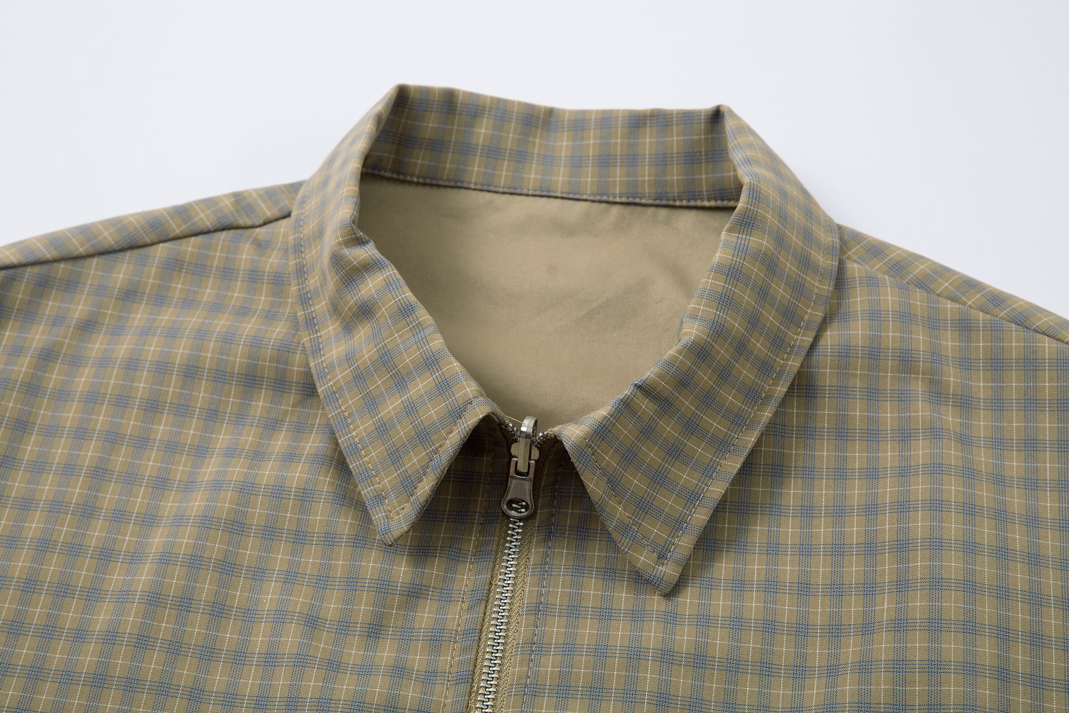 Reversible Check Panel Jacket | Two Looks, One Jacket