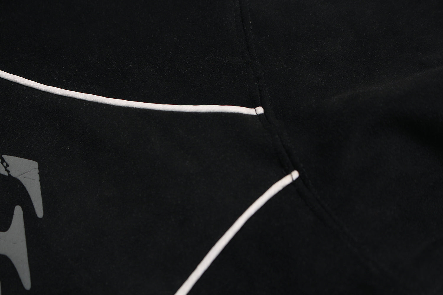 GLFSMADE Suede Graphic Zip-Up Hoodie | Streetwear Fleece