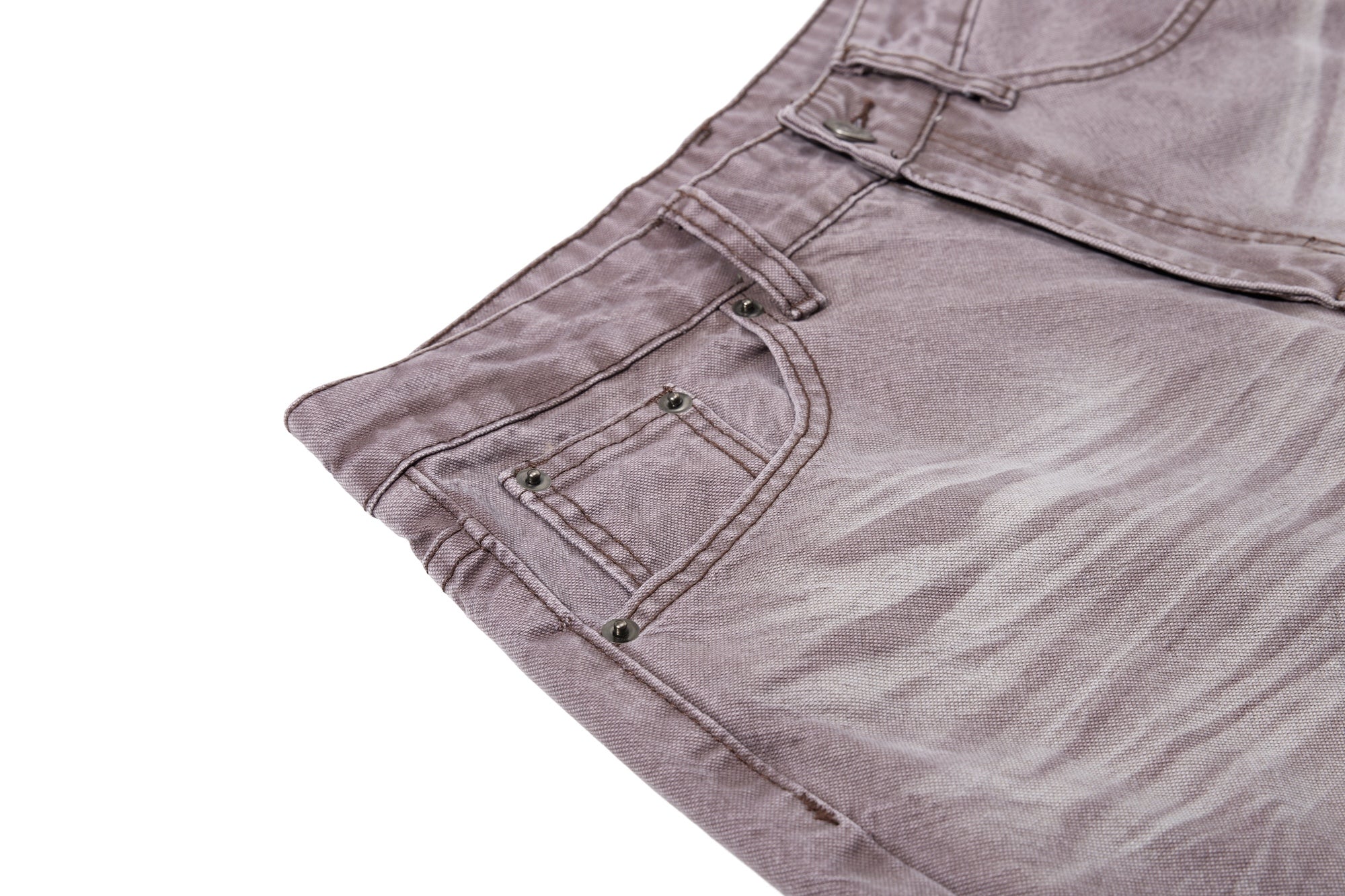 Vintage Fade Wide-Leg Denim Pants | Washed Streetwear Jeans