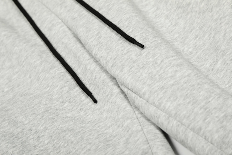 Curved Stripe Wide-Leg Sweatpants | Streetwear Track Pants