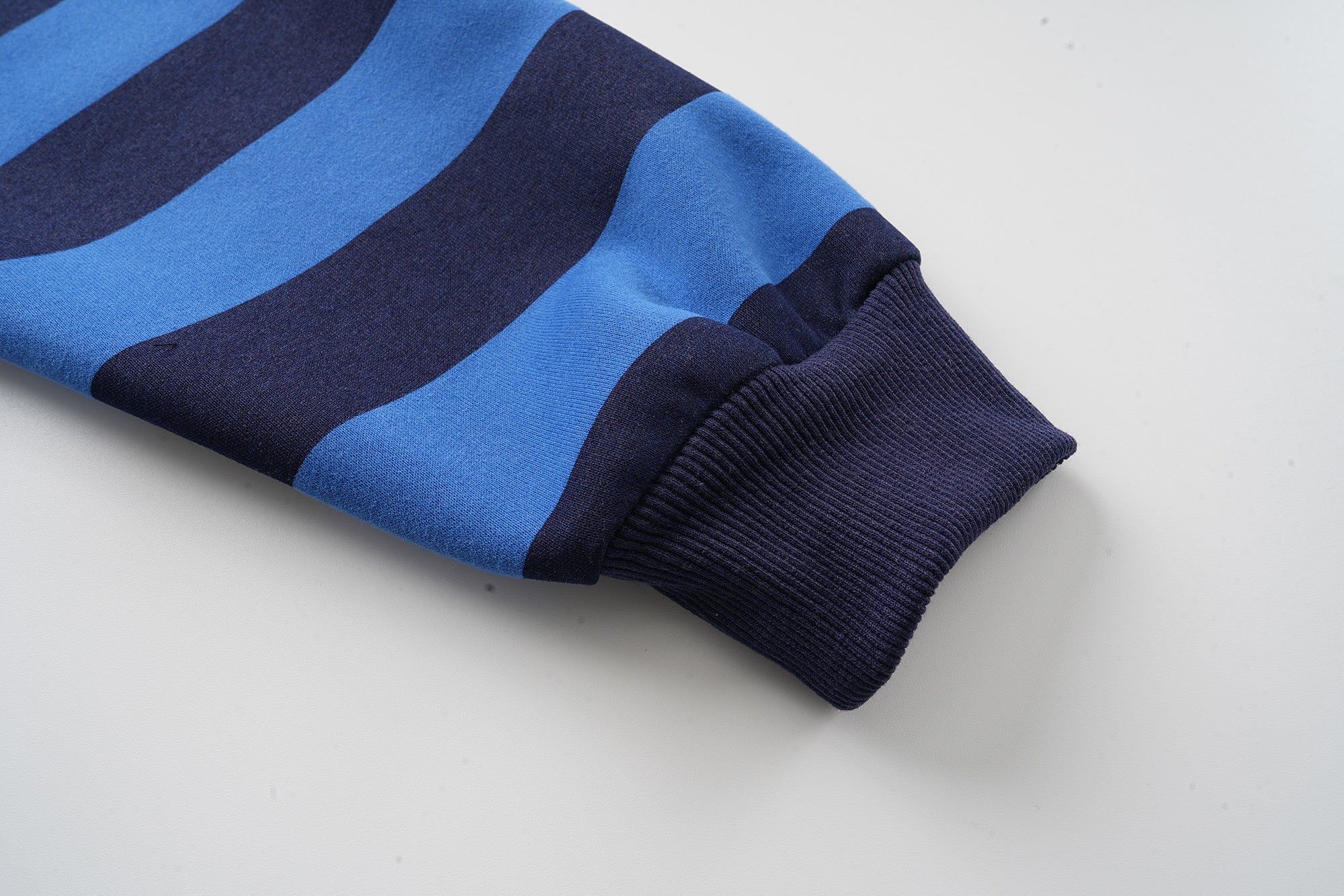 ArtMershier Striped Zip-Up Hoodie | Streetwear Logo Hoodie